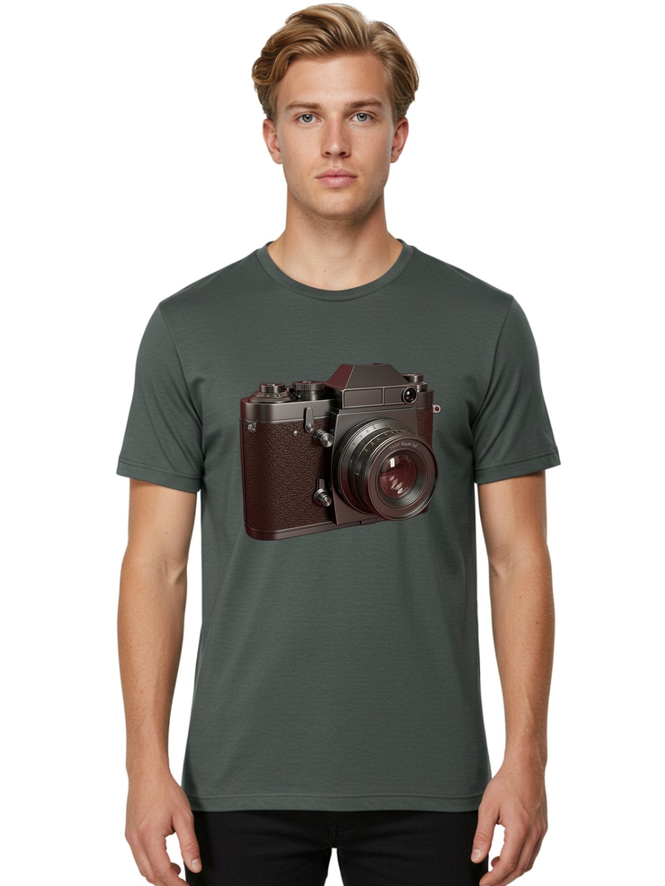 Leica-M6-1 Men'S Graphic Tee, 100% Cotton, Comfortable Casual Summer Wear, Machine Washable, Vintage Camera, Leica M6, Film Photography, Photography Equipment, Classic Design, Retro Style, Photography Gear, Camera Body, 35Mm Film Bae484 22