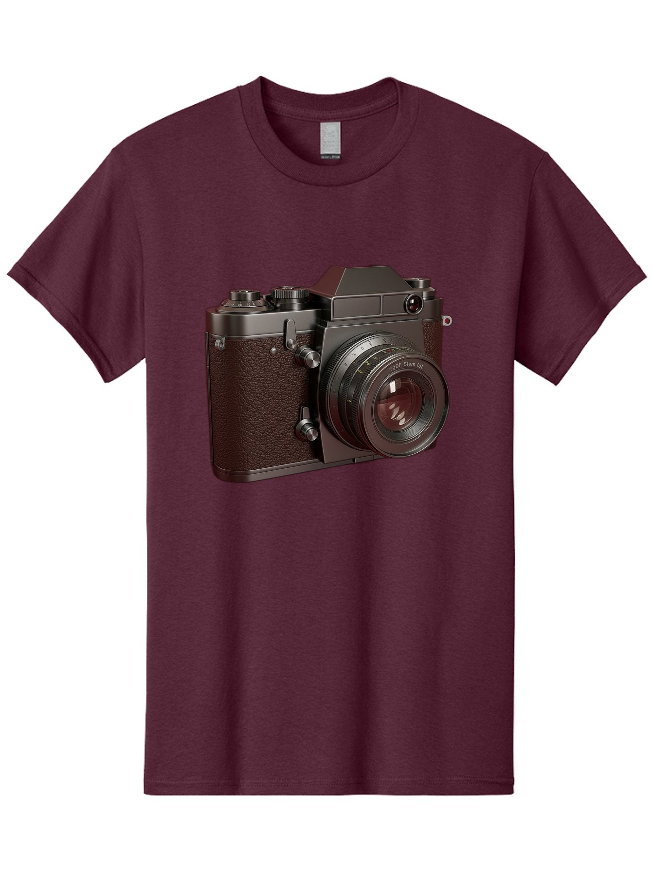 Leica-M6-1 Men'S Graphic Tee, 100% Cotton, Comfortable Casual Summer Wear, Machine Washable, Vintage Camera, Leica M6, Film Photography, Photography Equipment, Classic Design, Retro Style, Photography Gear, Camera Body, 35Mm Film Bae484