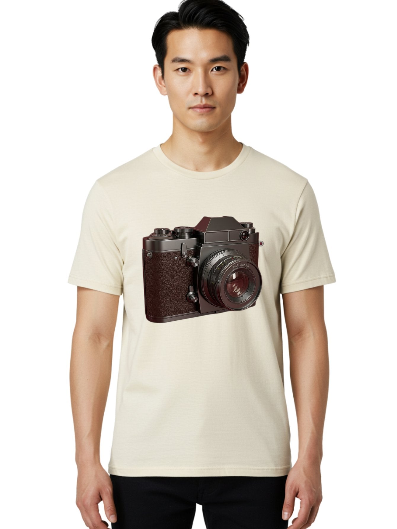 Leica-M6-1 Men'S Graphic Tee, 100% Cotton, Comfortable Casual Summer Wear, Machine Washable, Vintage Camera, Leica M6, Film Photography, Photography Equipment, Classic Design, Retro Style, Photography Gear, Camera Body, 35Mm Film Bae484 27