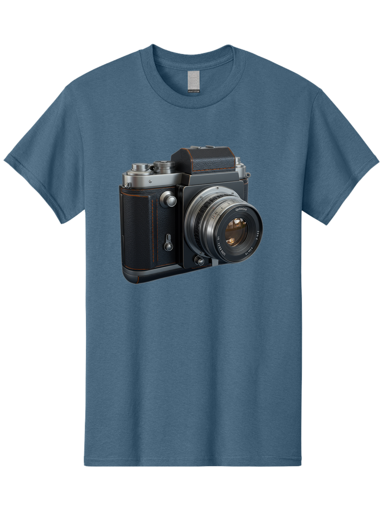 Leica-M6 Men'S Graphic Tee, 100% Cotton, Comfortable Casual Summer Wear, Machine Washable, Vintage Camera, Black Leather, Silver Accents, High-End Photography Equipment, Classic Design, Film Camera, Leica M6, Photography Gear, Retro Style Bae485 4