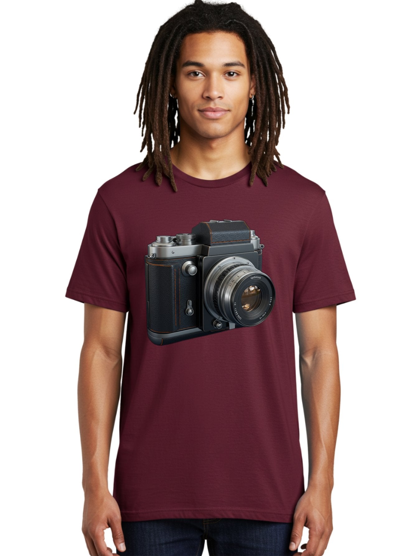 Leica-M6 Men'S Graphic Tee, 100% Cotton, Comfortable Casual Summer Wear, Machine Washable, Vintage Camera, Black Leather, Silver Accents, High-End Photography Equipment, Classic Design, Film Camera, Leica M6, Photography Gear, Retro Style Bae485 19