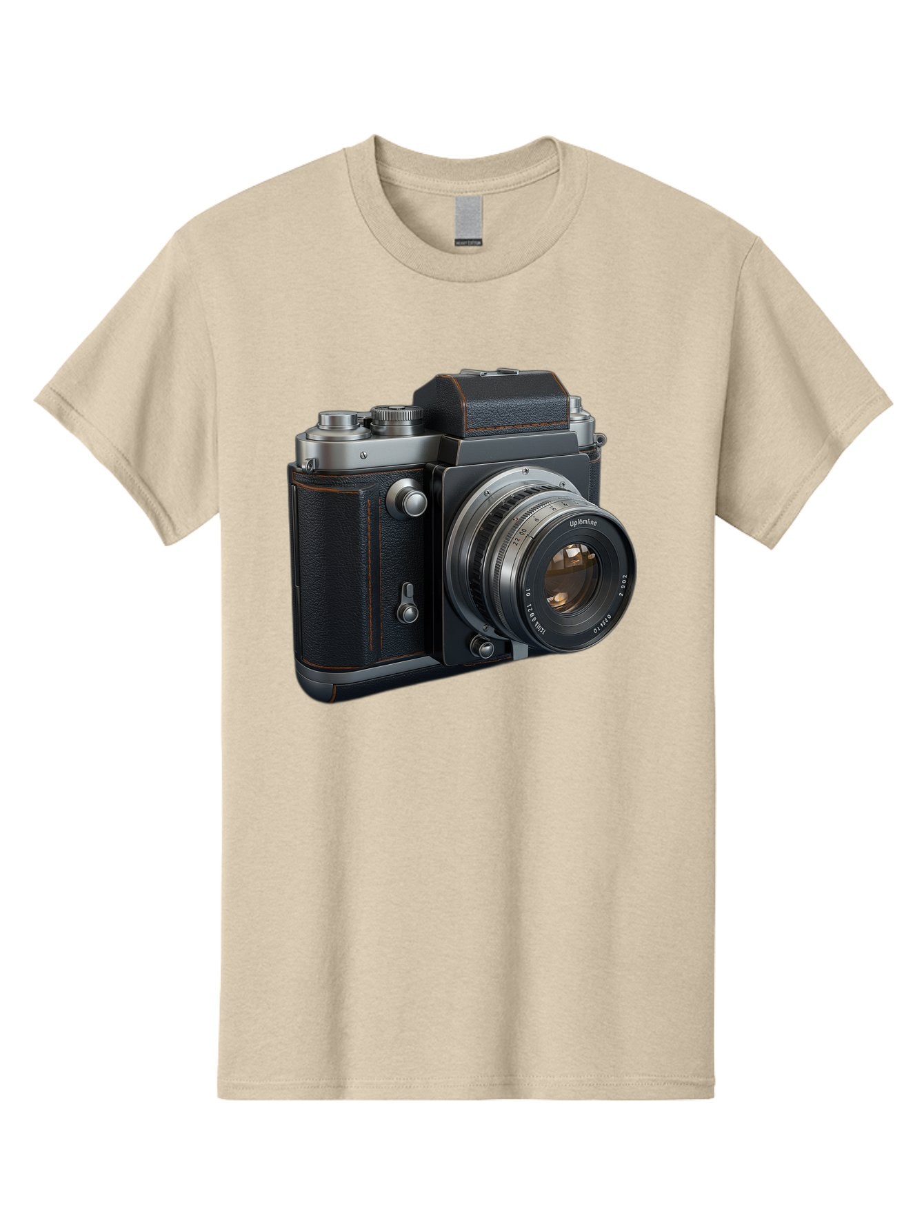 Leica-M6 Men'S Graphic Tee, 100% Cotton, Comfortable Casual Summer Wear, Machine Washable, Vintage Camera, Black Leather, Silver Accents, High-End Photography Equipment, Classic Design, Film Camera, Leica M6, Photography Gear, Retro Style Bae485 4
