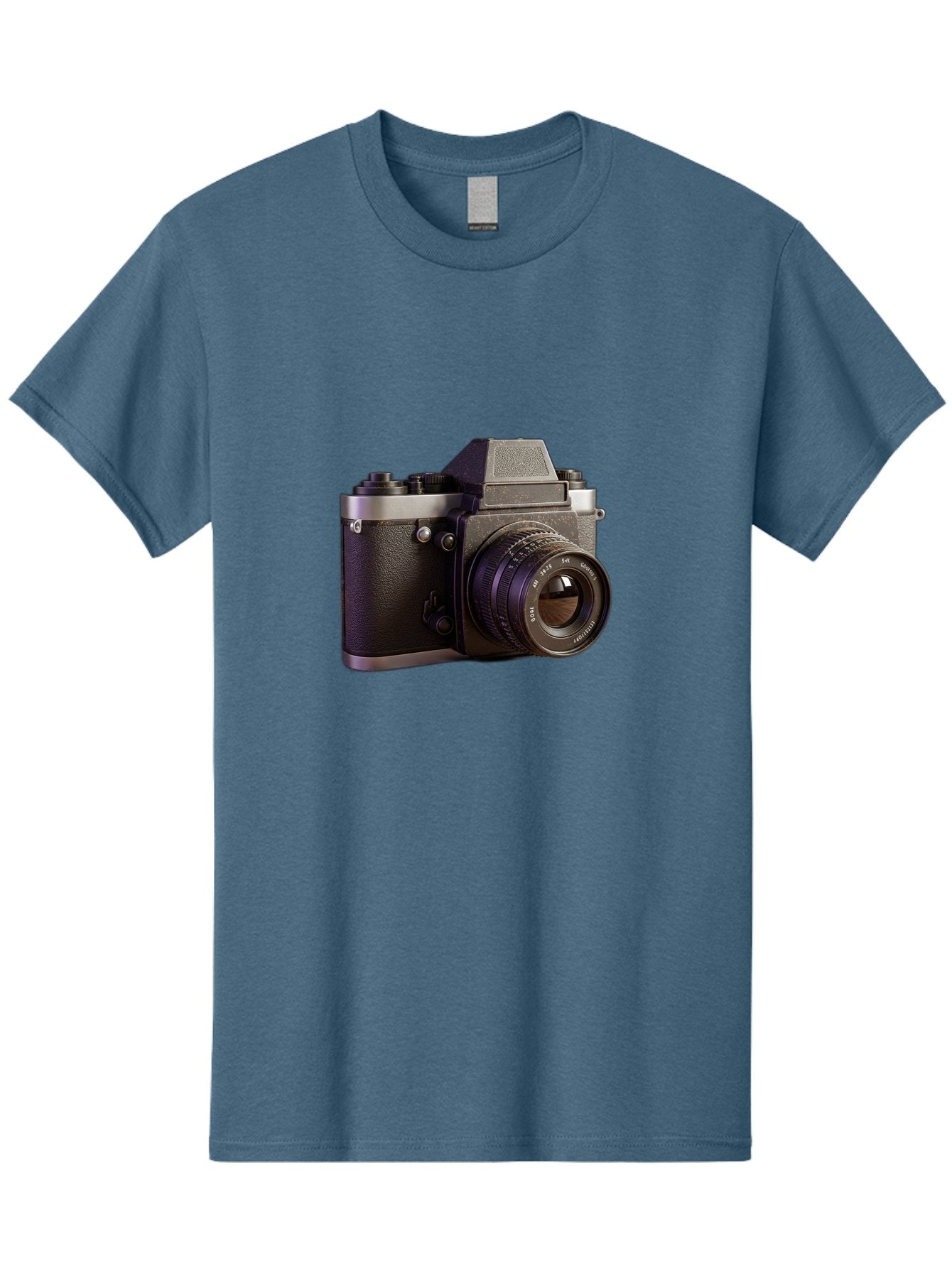 Mamiya-Camera Men'S Graphic Tee, 100% Cotton, Comfortable Casual Summer Wear, Machine Washable, Classic Camera, Vintage Photography, Retro Style, Film Camera, Mc Jupiter 37A, Manual Lens, 135Mm F3.5, Photography Equipment, Camera Lens Bae488 10