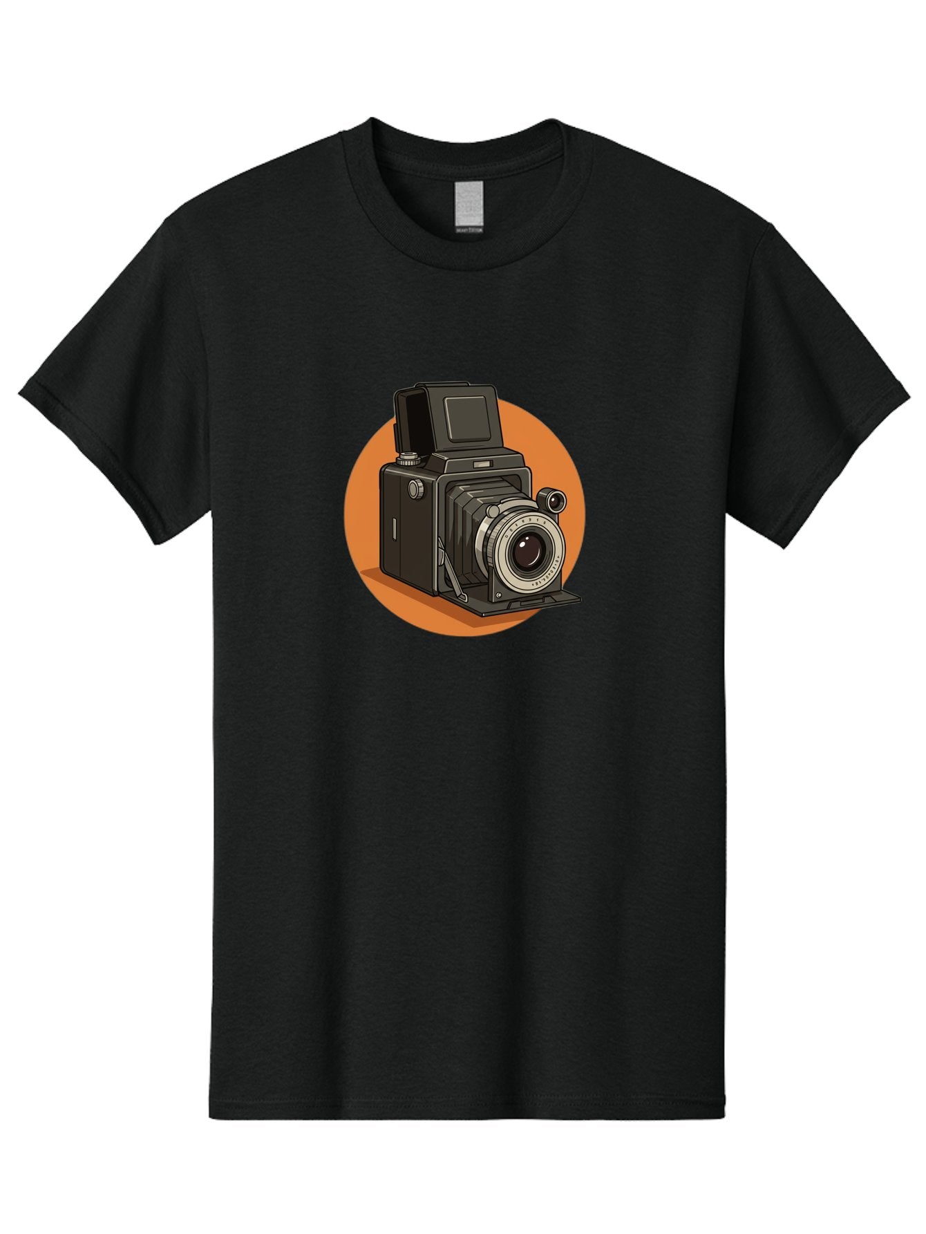 Medium-Format-Camera Men'S Graphic Tee, 100% Cotton, Comfortable Casual Summer Wear, Machine Washable, Vintage Camera, Old Camera, Photography Equipment, Classic Design, Retro Style, Camera Lens, Photography Gear, Nostalgic Feel Bae492 13
