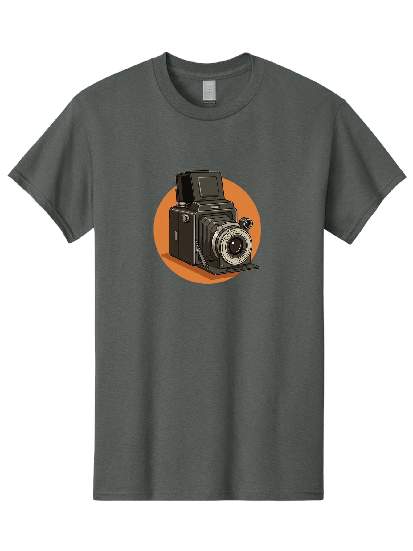 Medium-Format-Camera Men'S Graphic Tee, 100% Cotton, Comfortable Casual Summer Wear, Machine Washable, Vintage Camera, Old Camera, Photography Equipment, Classic Design, Retro Style, Camera Lens, Photography Gear, Nostalgic Feel Bae492 12