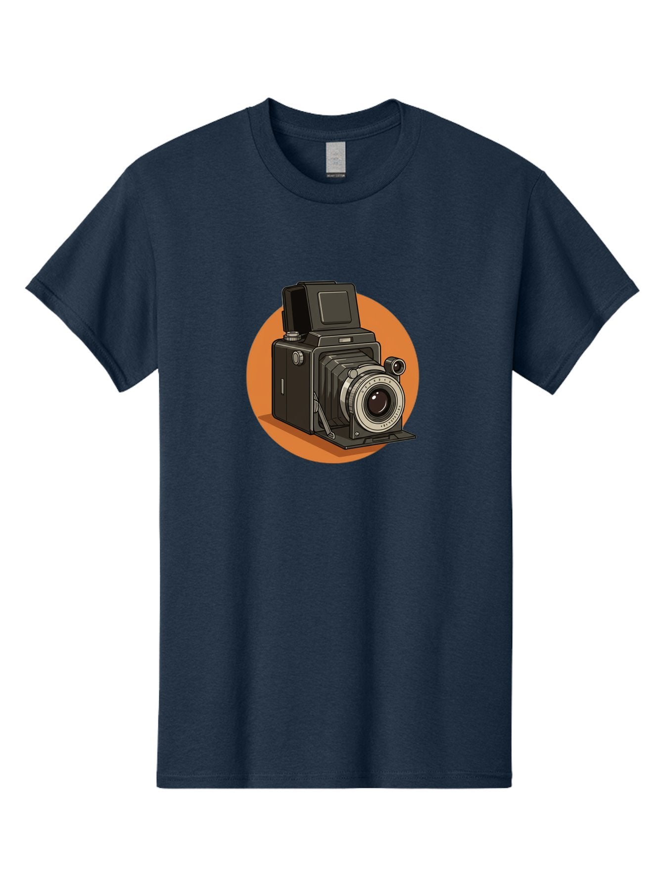 Medium-Format-Camera Men'S Graphic Tee, 100% Cotton, Comfortable Casual Summer Wear, Machine Washable, Vintage Camera, Old Camera, Photography Equipment, Classic Design, Retro Style, Camera Lens, Photography Gear, Nostalgic Feel Bae492 4