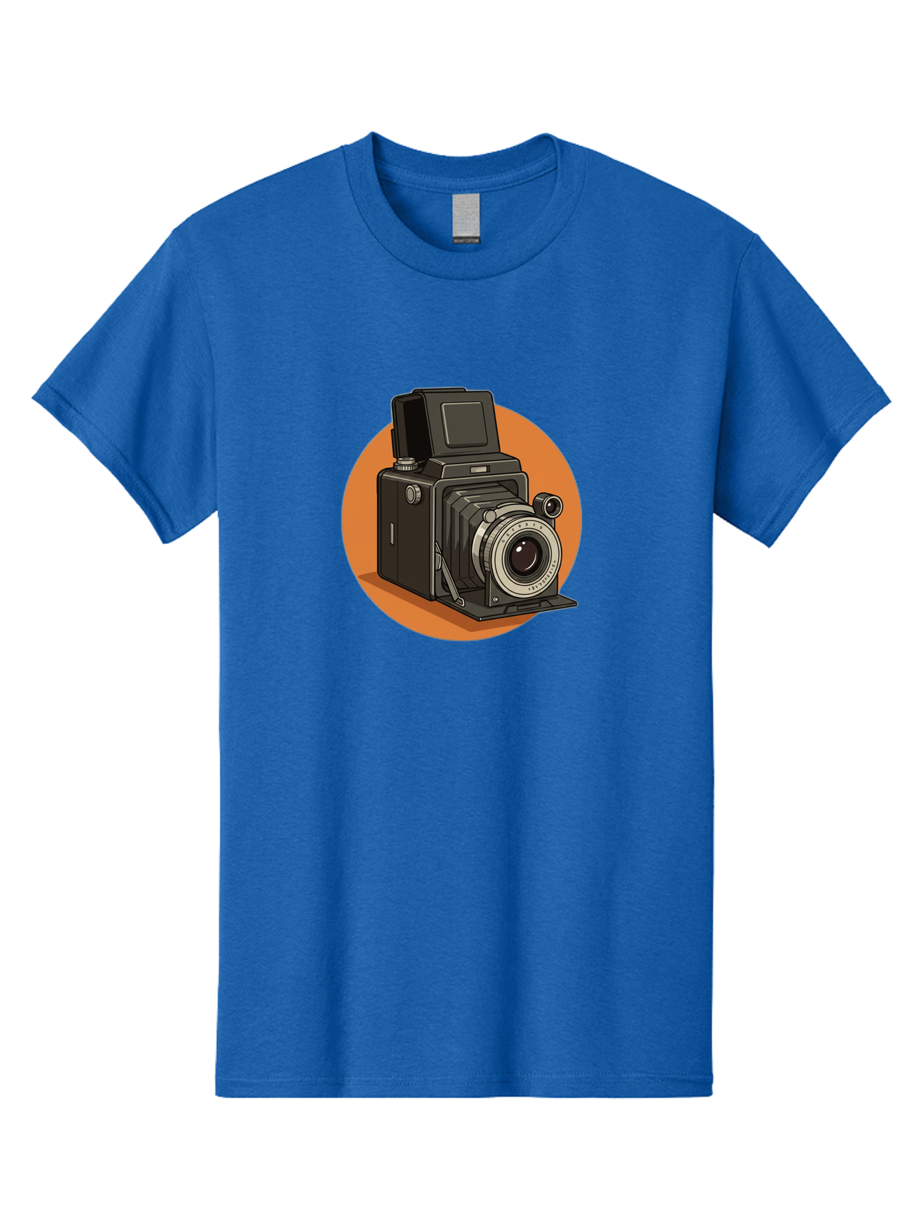 Medium-Format-Camera Men'S Graphic Tee, 100% Cotton, Comfortable Casual Summer Wear, Machine Washable, Vintage Camera, Old Camera, Photography Equipment, Classic Design, Retro Style, Camera Lens, Photography Gear, Nostalgic Feel Bae492 4