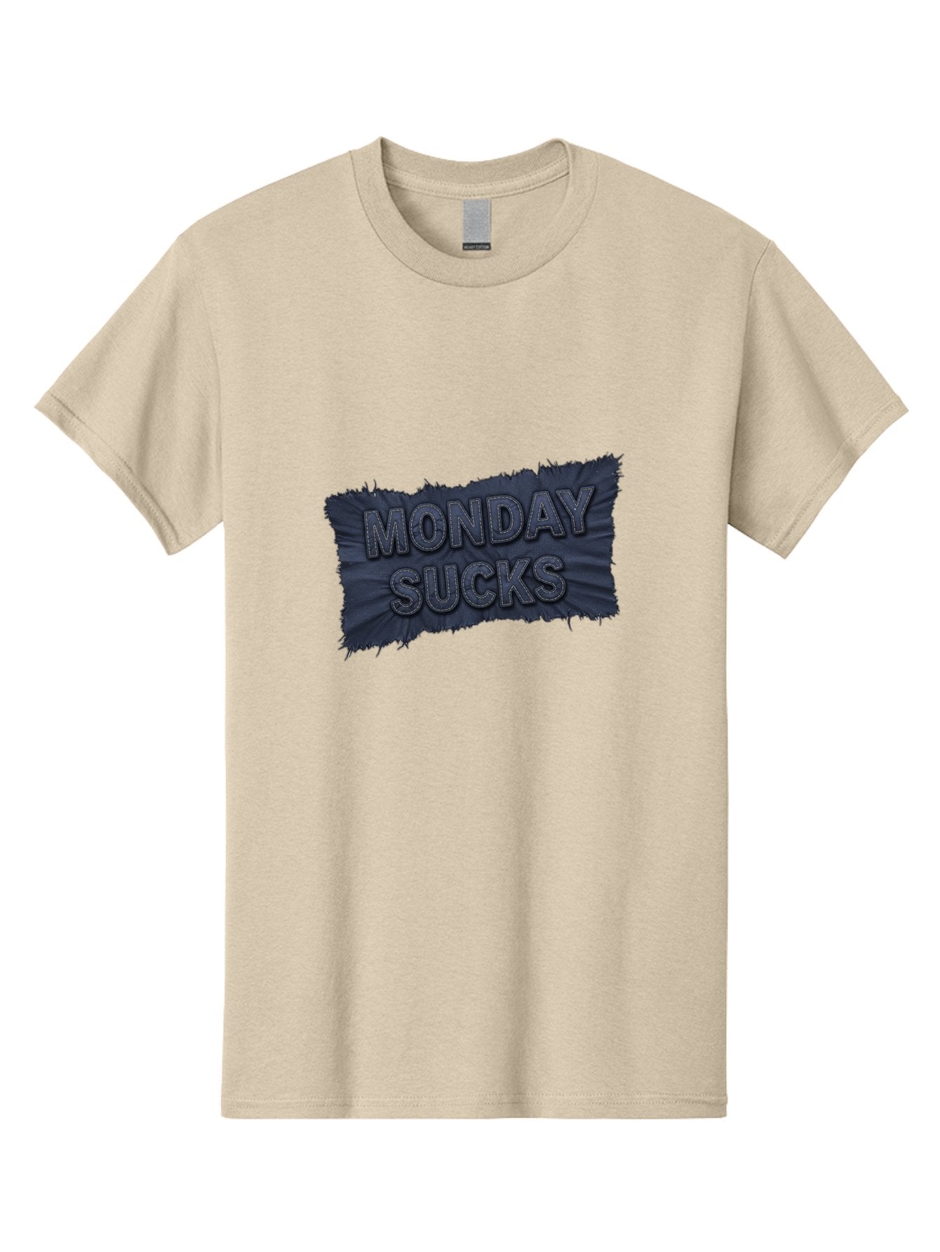 Monday-Sucks Men'S Graphic Tee, 100% Cotton, Comfortable Casual Summer Wear, Machine Washable, Motivation, Monday Blues, Negative Vibes, Motivational Quote, Funny Saying, Humor, Meme, Grunge Style, Bold Text, Inspirational Phrase Bae535 9