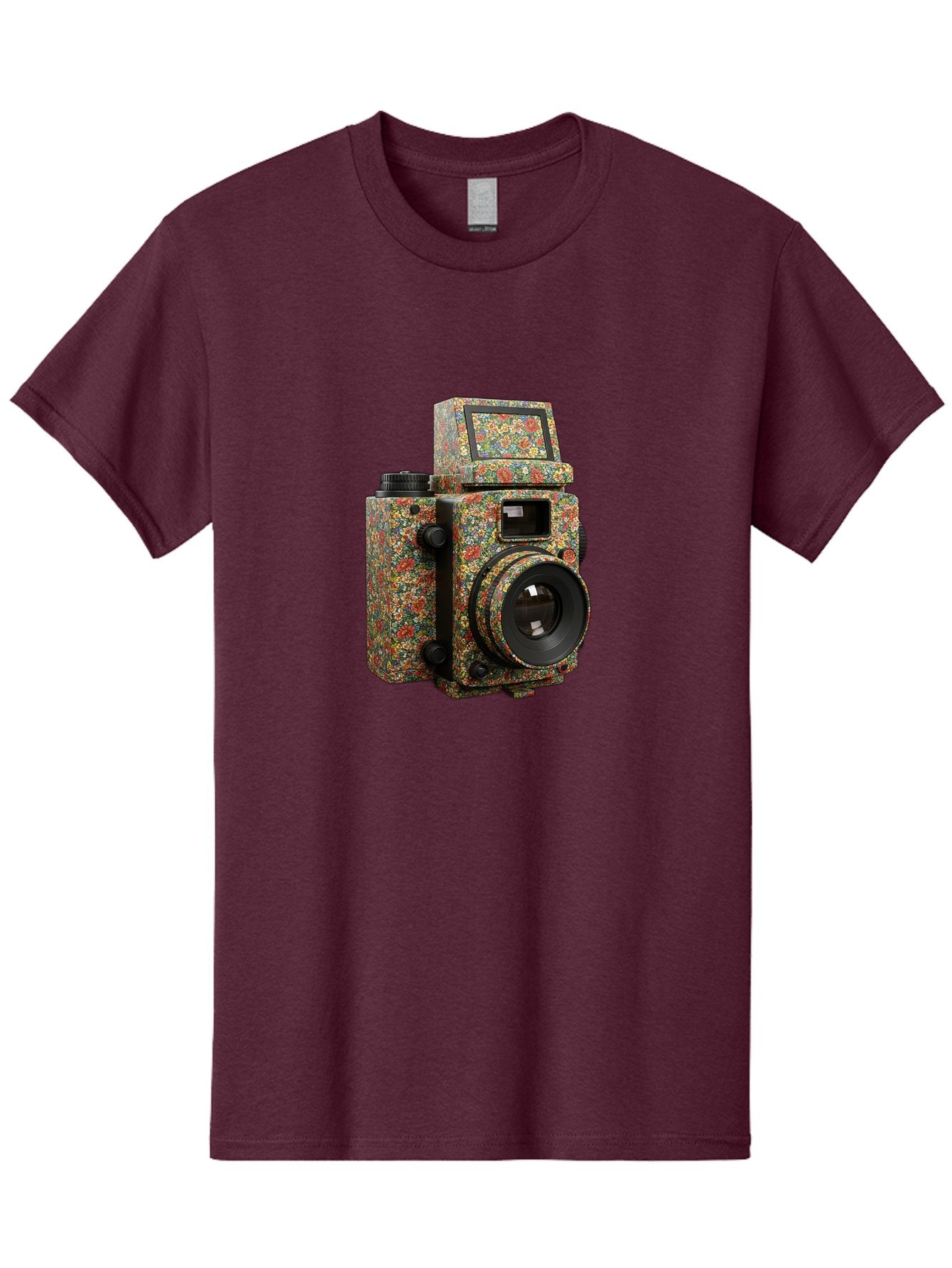 Multicolored-Camera Men'S Graphic Tee, 100% Cotton, Comfortable Casual Summer Wear, Machine Washable, Multicolored Paint Splatters, Artistic Camera Design, Vibrant Decor, Photography Equipment, Creative Expression, Unique Art Piece, Bae565 15