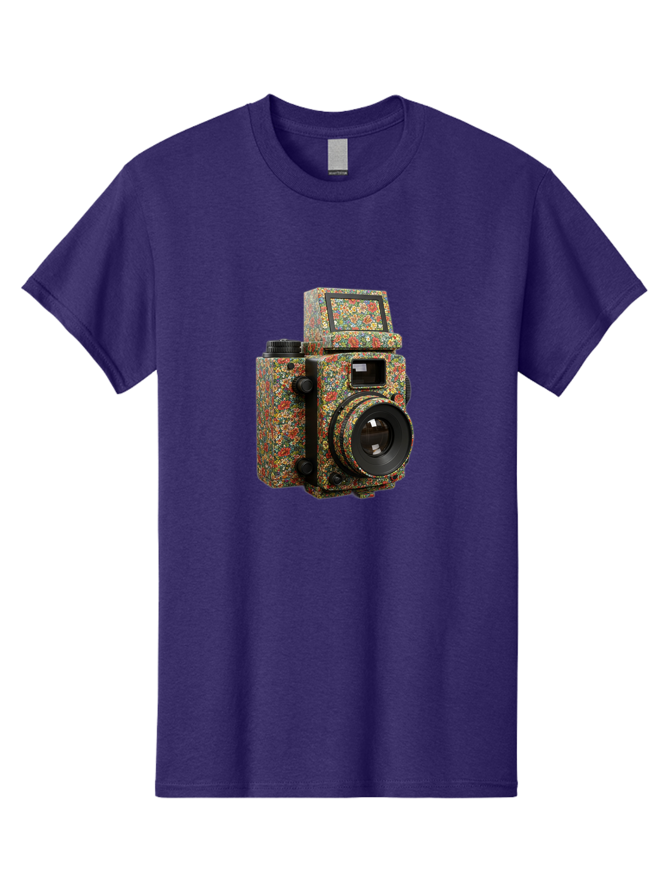 Multicolored-Camera Men'S Graphic Tee, 100% Cotton, Comfortable Casual Summer Wear, Machine Washable, Multicolored Paint Splatters, Artistic Camera Design, Vibrant Decor, Photography Equipment, Creative Expression, Unique Art Piece, Bae565 9
