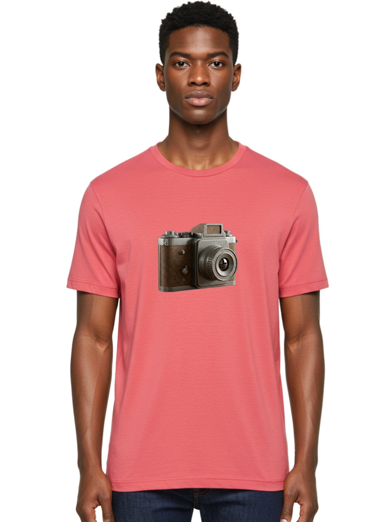 Old-Camera-1 Men'S Graphic Tee, 100% Cotton, Comfortable Casual Summer Wear, Machine Washable, Vintage Camera, Retro Photography, Antique Camera, Old Camera, Photography Equipment, Camera Lens, Classic Design, Nostalgic Feel, Bae570 23