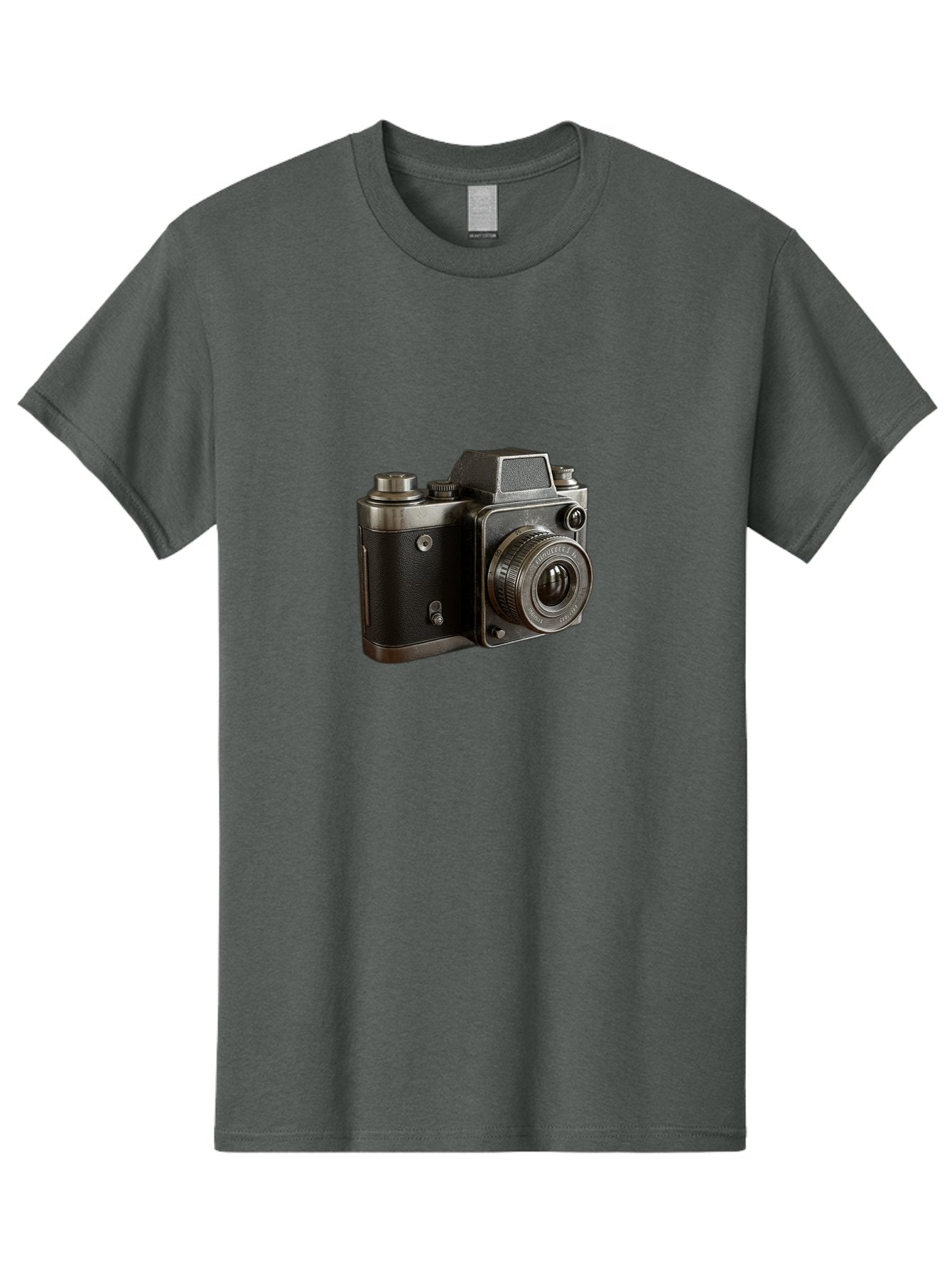 Old-Camera Men'S Graphic Tee, 100% Cotton, Comfortable Casual Summer Wear, Machine Washable, Classic Camera, Vintage Photography, Retro Style, Analog Camera, Photography Equipment, Antique Camera, Nostalgic Feel, Film Camera Bae571 5