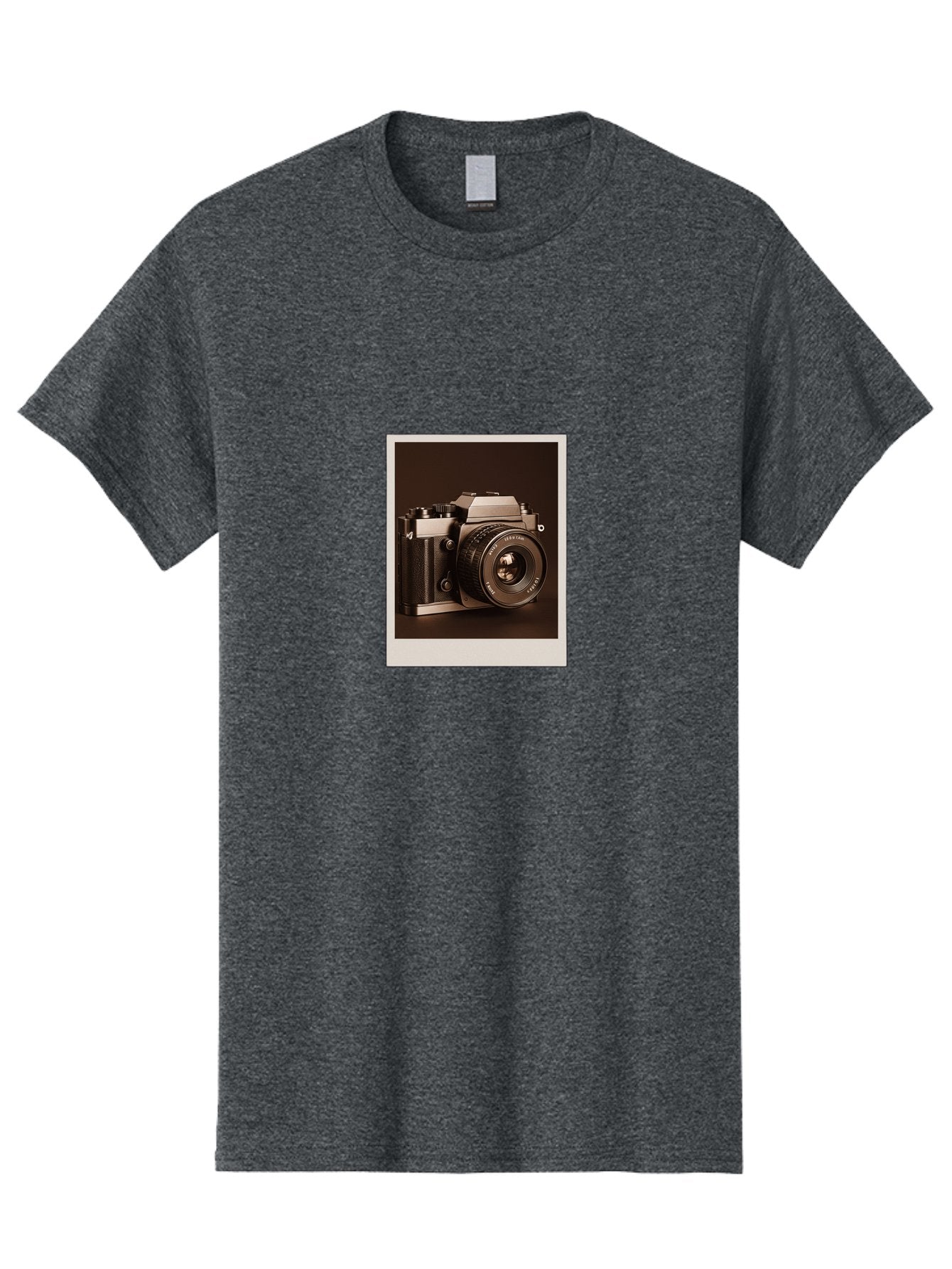 Polaroid-Camera-2 Men'S Graphic Tee, 100% Cotton, Comfortable Casual Summer Wear, Machine Washable, Vintage Camera, Polaroid Photo, Retro Style, Instant Camera, Classic Photography, Nostalgic, Film Camera, Photography Equipment Bae682 8