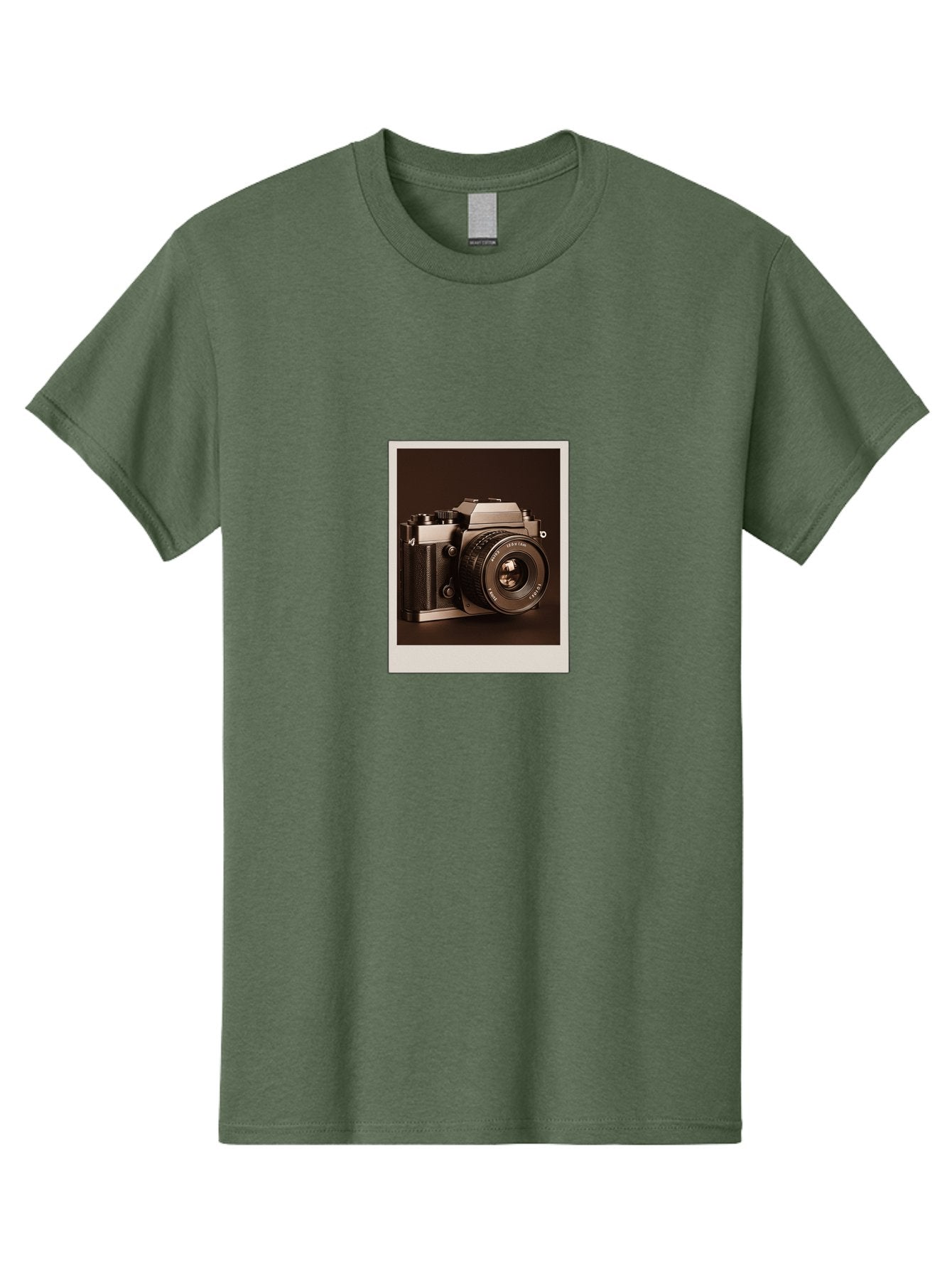 Polaroid-Camera-2 Men'S Graphic Tee, 100% Cotton, Comfortable Casual Summer Wear, Machine Washable, Vintage Camera, Polaroid Photo, Retro Style, Instant Camera, Classic Photography, Nostalgic, Film Camera, Photography Equipment Bae682 4