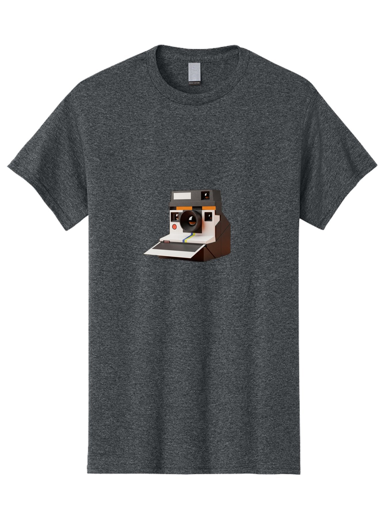 Polaroid-Camera-8 Men'S Graphic Tee, 100% Cotton, Comfortable Casual Summer Wear, Machine Washable, Vintage Camera, Instant Photography, Retro Technology, Analog Camera, Nostalgic Design, Photography Equipment, Classic Style Bae688 15