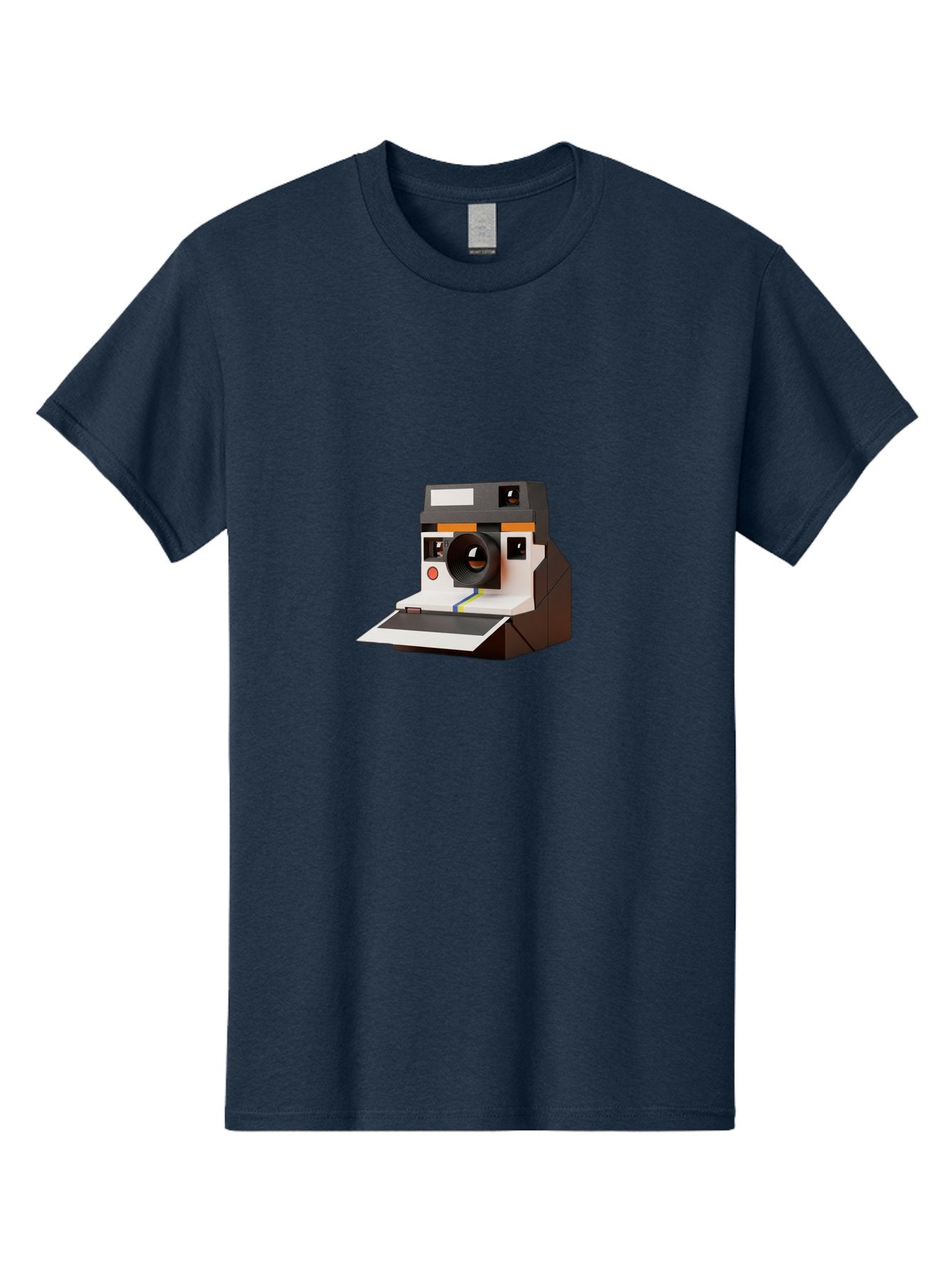 Polaroid-Camera-8 Men'S Graphic Tee, 100% Cotton, Comfortable Casual Summer Wear, Machine Washable, Vintage Camera, Instant Photography, Retro Technology, Analog Camera, Nostalgic Design, Photography Equipment, Classic Style Bae688 9