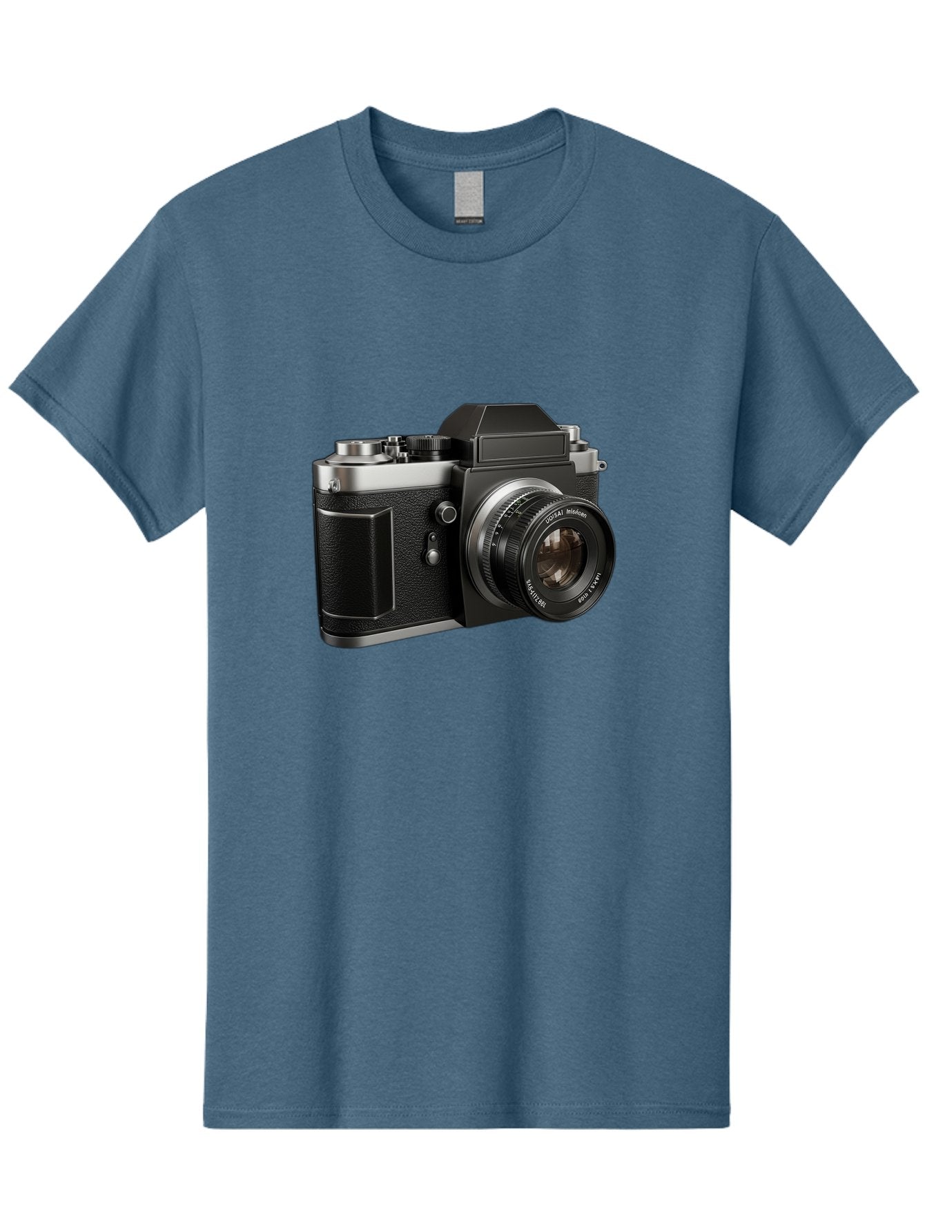 Praktica Men'S Graphic Tee, 100% Cotton, Comfortable Casual Summer Wear, Machine Washable, Vintage Camera, Photography Equipment, Classic Design, Black Camera Body, Lens Details, Optical Viewfinder, Shutter Release, Photography Gear, Bae692 15