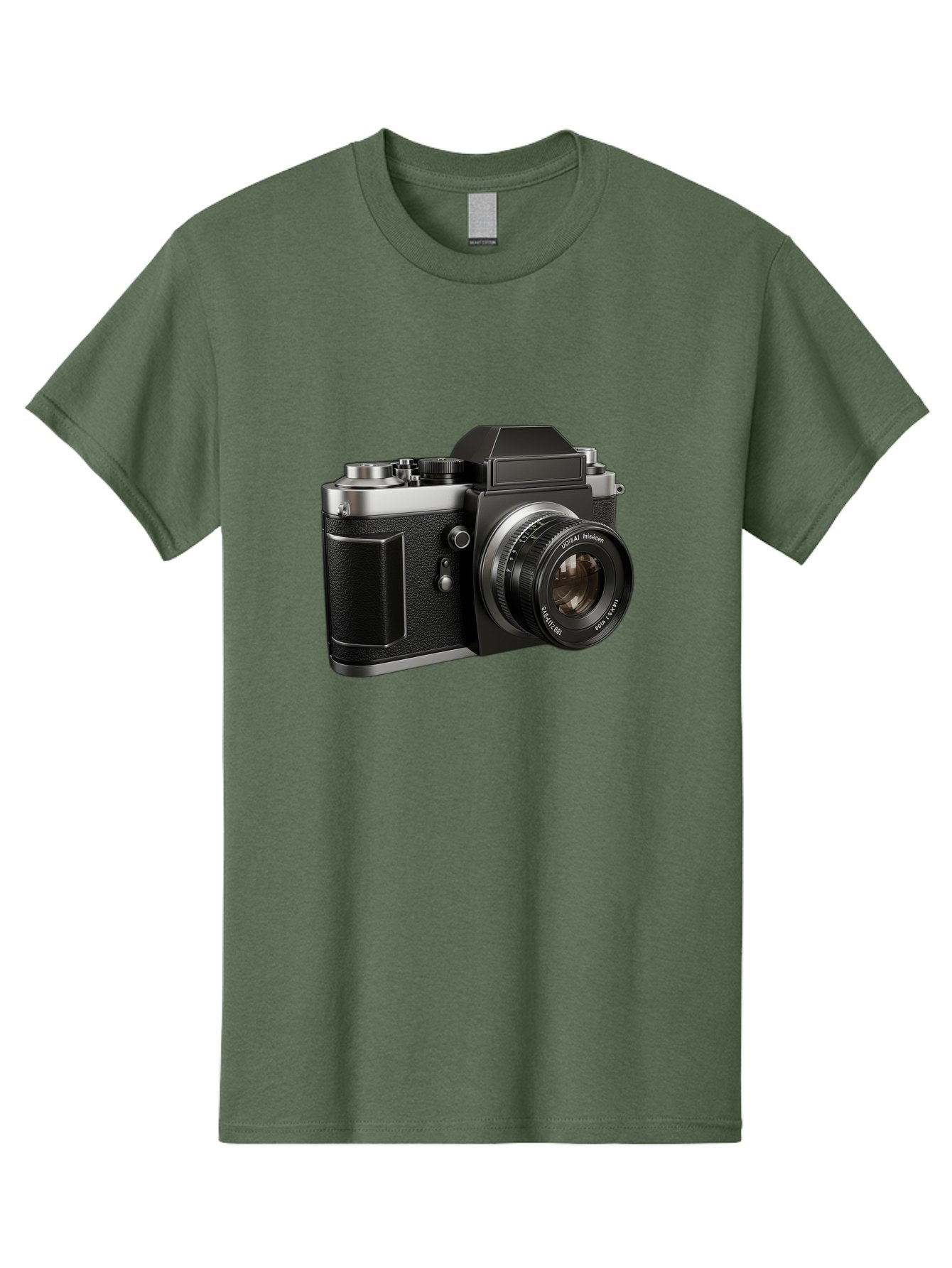 Praktica Men'S Graphic Tee, 100% Cotton, Comfortable Casual Summer Wear, Machine Washable, Vintage Camera, Photography Equipment, Classic Design, Black Camera Body, Lens Details, Optical Viewfinder, Shutter Release, Photography Gear, Bae692