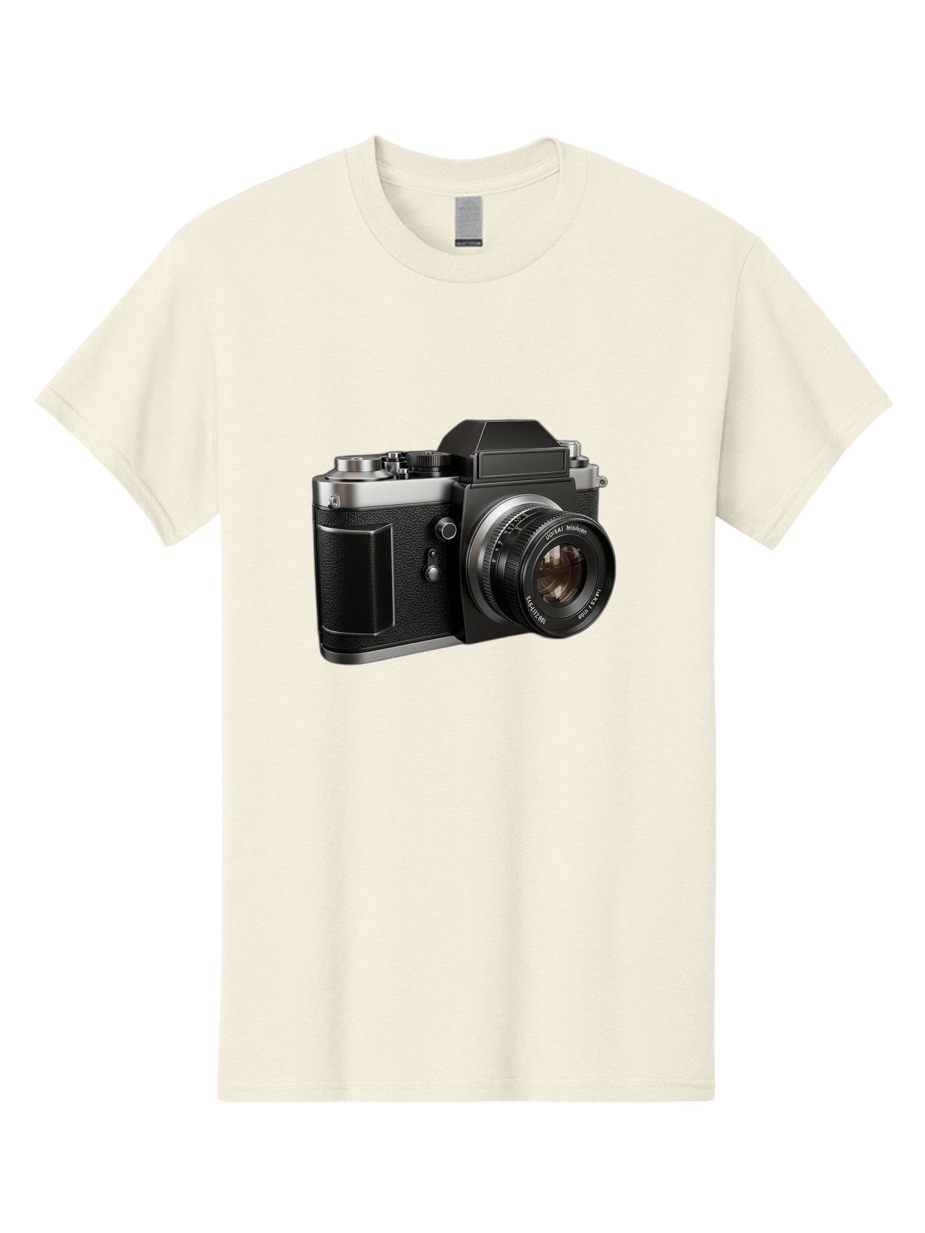 Praktica Men'S Graphic Tee, 100% Cotton, Comfortable Casual Summer Wear, Machine Washable, Vintage Camera, Photography Equipment, Classic Design, Black Camera Body, Lens Details, Optical Viewfinder, Shutter Release, Photography Gear, Bae692 11