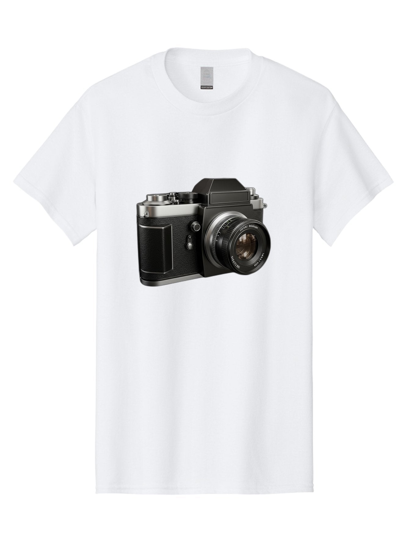 Praktica Men'S Graphic Tee, 100% Cotton, Comfortable Casual Summer Wear, Machine Washable, Vintage Camera, Photography Equipment, Classic Design, Black Camera Body, Lens Details, Optical Viewfinder, Shutter Release, Photography Gear, Bae692 5