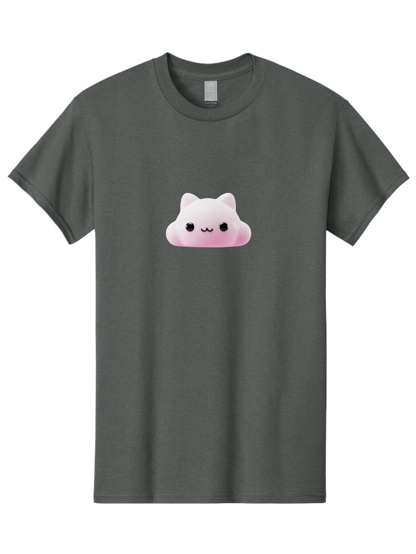Pusheen Men'S Graphic Tee, 100% Cotton, Comfortable Casual Summer Wear, Machine Washable, Pink Cat, Squishmallow, Plush Toy, Soft Toy, Cute Cat, Adorable Face, Kawaii, Cuddly Toy, Pastel Pink, Sweet Expression, Cartoon Cat Bae696 7