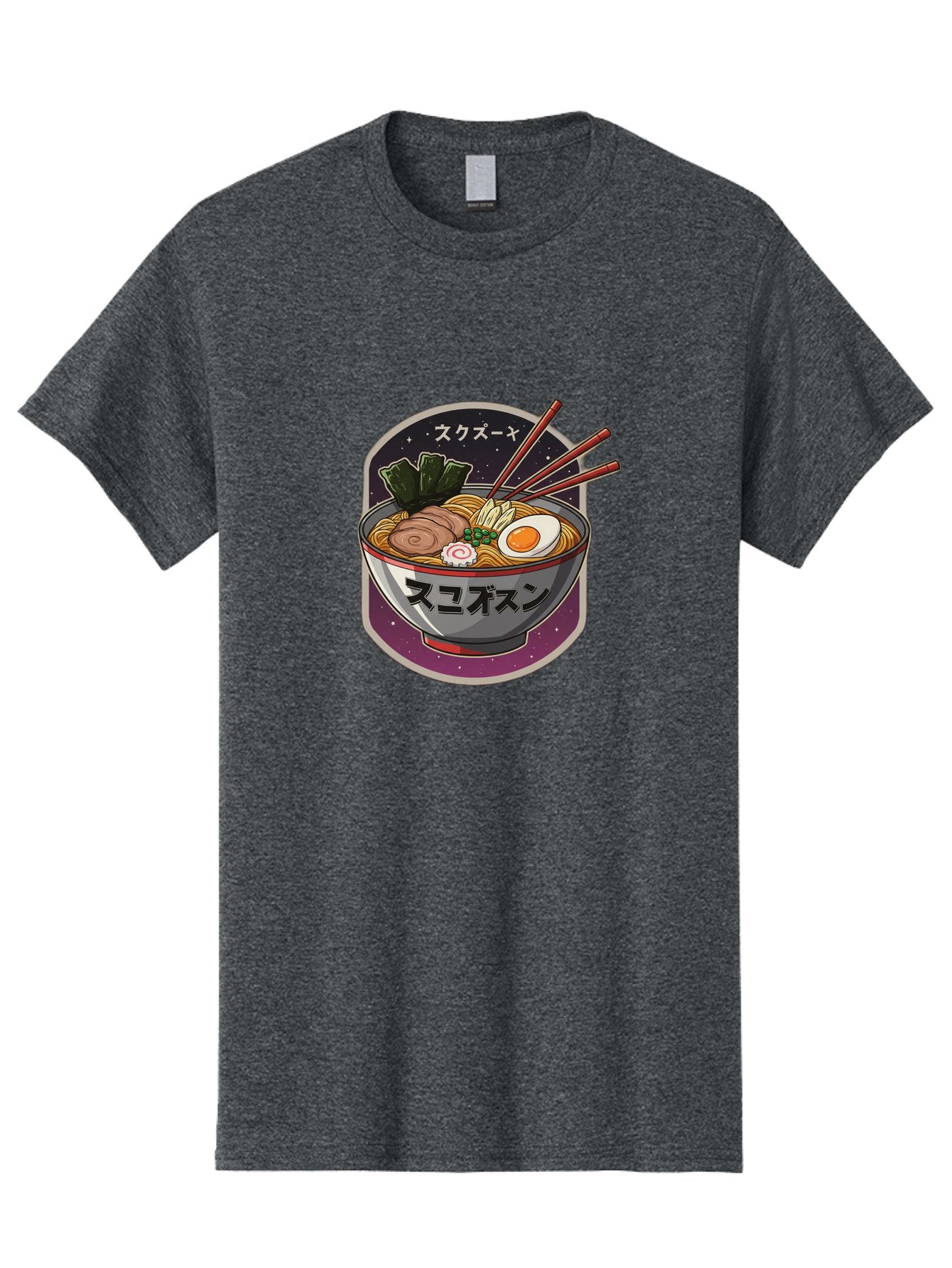 Ramen-6 Men'S Graphic Tee, 100% Cotton, Comfortable Casual Summer Wear, Machine Washable, Steaming Bowl Of Ramen, Noodles, Sliced Pork, Boiled Egg, Green Onions, Seaweed, Chopsticks, Japanese Cuisine, Asian Food, Comfort Meal, Savory Flavors, Bae703 6