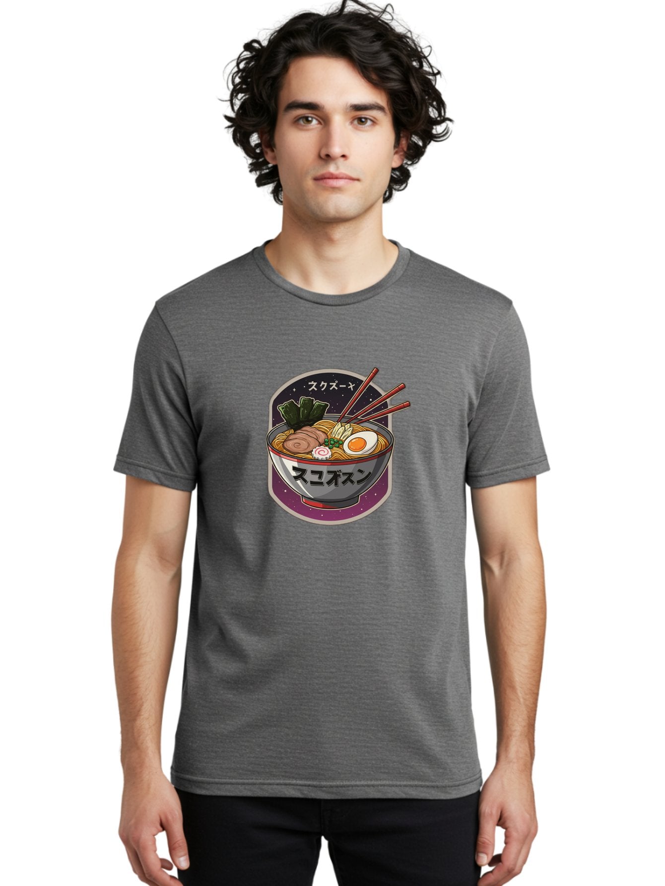 Ramen-6 Men'S Graphic Tee, 100% Cotton, Comfortable Casual Summer Wear, Machine Washable, Steaming Bowl Of Ramen, Noodles, Sliced Pork, Boiled Egg, Green Onions, Seaweed, Chopsticks, Japanese Cuisine, Asian Food, Comfort Meal, Savory Flavors, Bae703 21