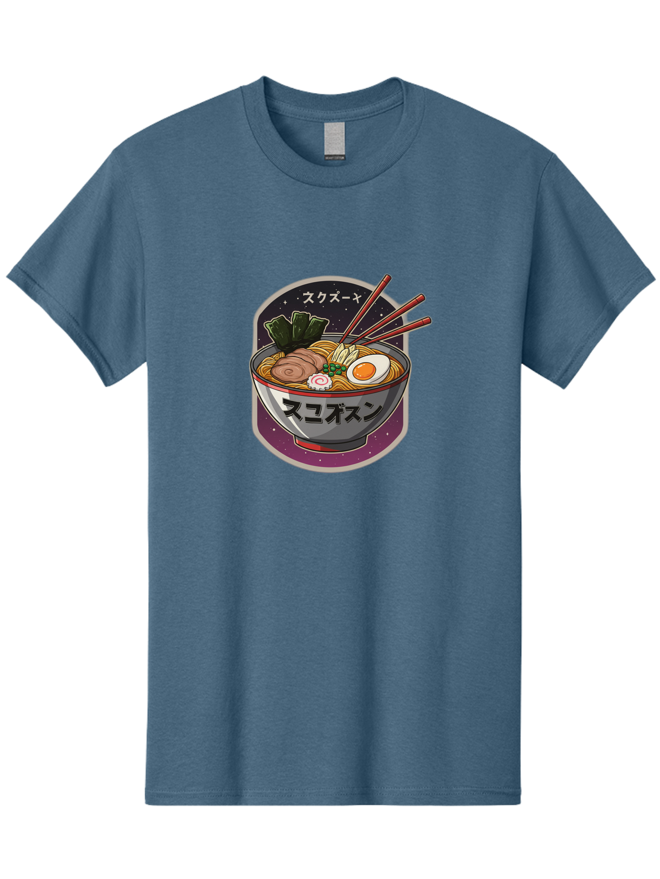 Ramen-6 Men'S Graphic Tee, 100% Cotton, Comfortable Casual Summer Wear, Machine Washable, Steaming Bowl Of Ramen, Noodles, Sliced Pork, Boiled Egg, Green Onions, Seaweed, Chopsticks, Japanese Cuisine, Asian Food, Comfort Meal, Savory Flavors, Bae703 4