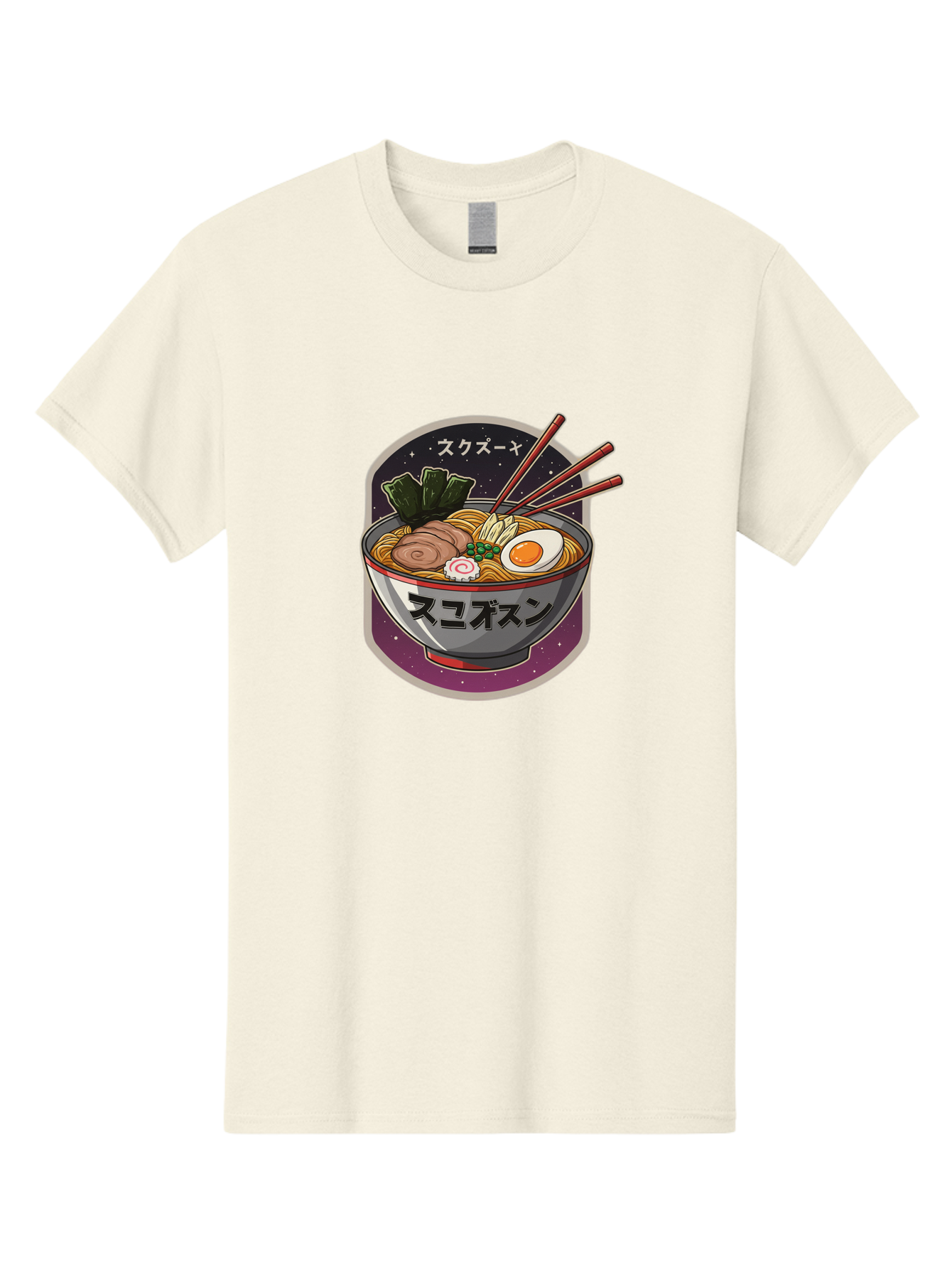 Ramen-6 Men'S Graphic Tee, 100% Cotton, Comfortable Casual Summer Wear, Machine Washable, Steaming Bowl Of Ramen, Noodles, Sliced Pork, Boiled Egg, Green Onions, Seaweed, Chopsticks, Japanese Cuisine, Asian Food, Comfort Meal, Savory Flavors, Bae703 5