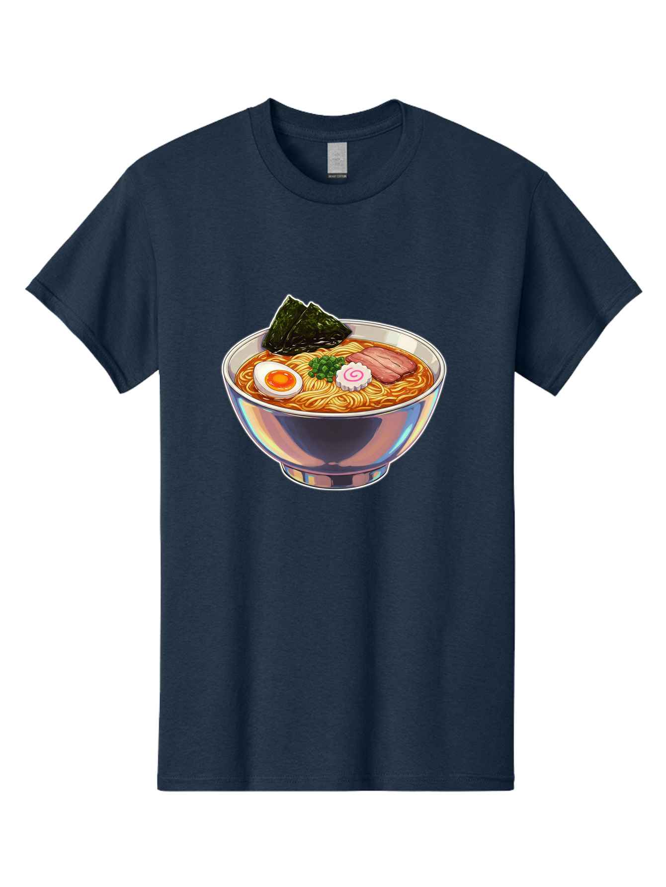 Ramen-8 Men'S Graphic Tee, 100% Cotton, Comfortable Casual Summer Wear, Machine Washable, Bowl Of Ramen, Japanese Cuisine, Egg, Seaweed, Pork, Noodles, Savory Broth, Appetizing Meal, Food Illustration, Delicious Dish Bae705 14