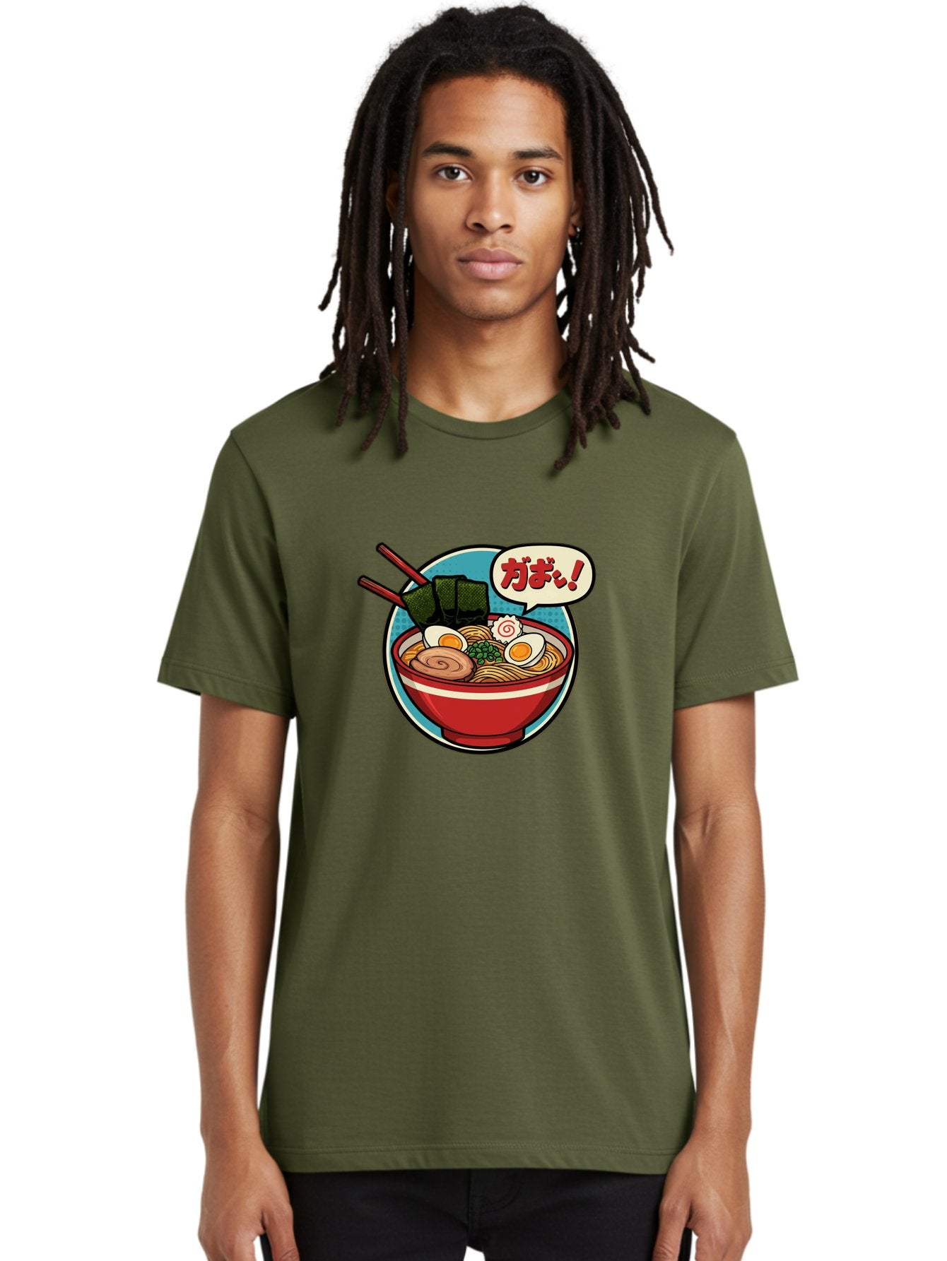 Ramen-Bowl-6 Men'S Graphic Tee, 100% Cotton, Comfortable Casual Summer Wear, Machine Washable, Ramen, Bowl Of Noodles, Japanese Cuisine, Egg, Seaweed, Food Illustration, Cartoon-Style, Chopsticks, Spiral Pattern, Boiled Egg, Savory Dish Bae711 22