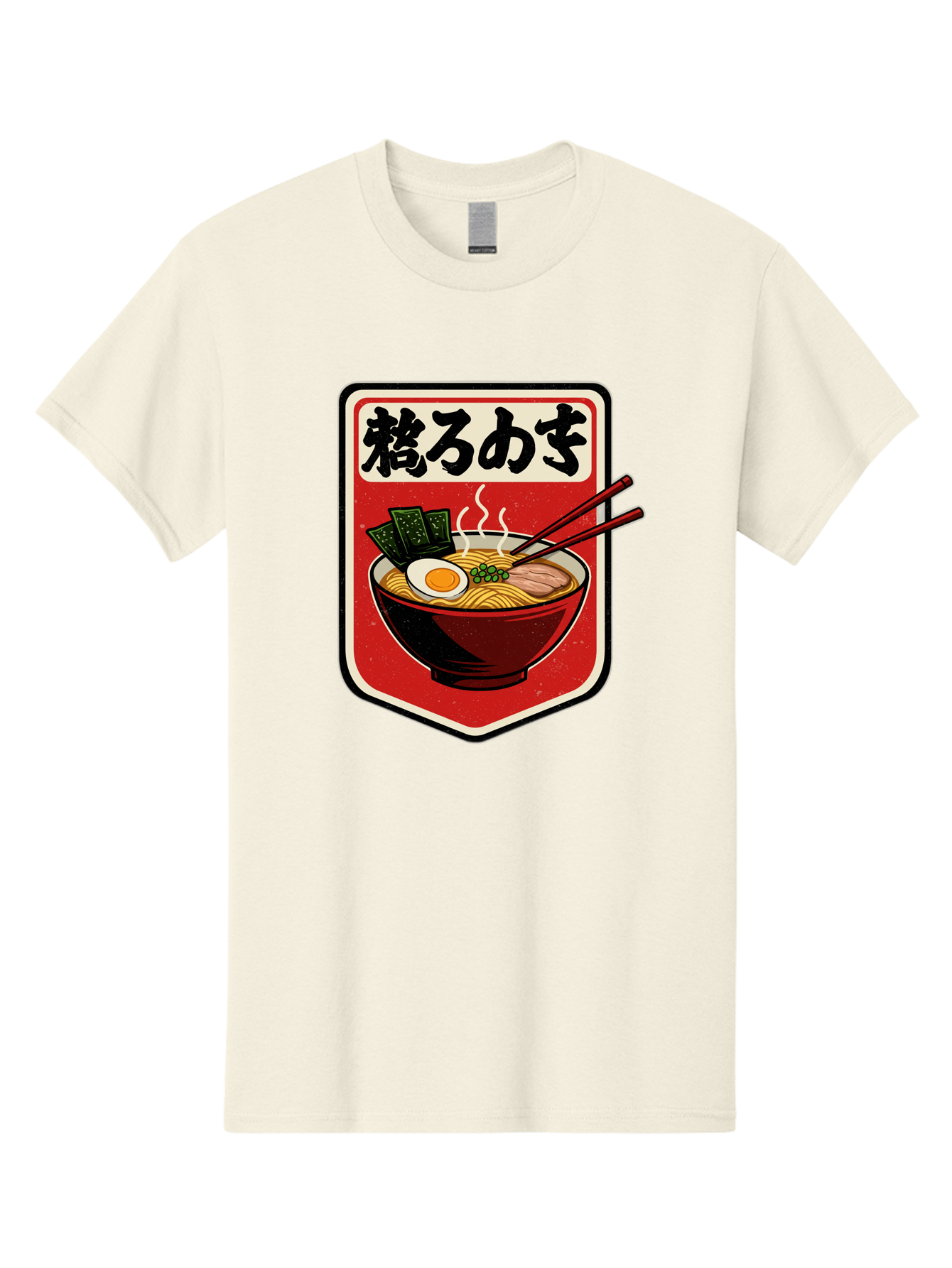 Ramen-Bowl-Aesthetic Men'S Graphic Tee, 100% Cotton, Comfortable Casual Summer Wear, Machine Washable, Steaming Hot Ramen, Japanese Cuisine, Noodle Soup, Egg And Seaweed Toppings, Chopsticks, Kakarou Mushi, Savory Broth, Asian Food, Bae712 10