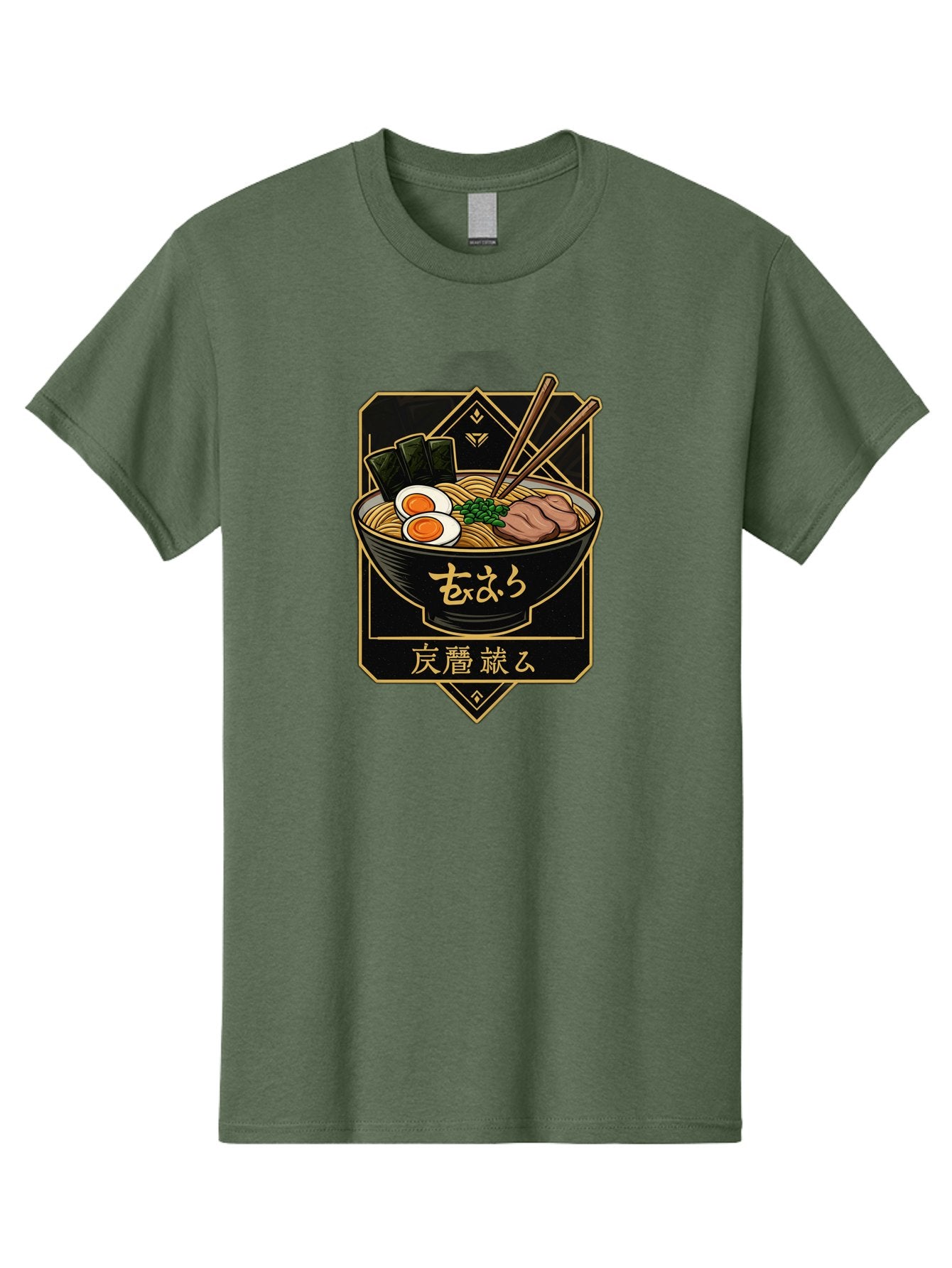 Ramen-Noodles-2 Men'S Graphic Tee, 100% Cotton, Comfortable Casual Summer Wear, Machine Washable, Bowl Of Ramen, Japanese Noodles, Soft-Boiled Egg, Seaweed, Pork Slices, Chopsticks, Japanese Cuisine, Ramen Bowl, Noodle Soup, Savory Dish, Bae719 9