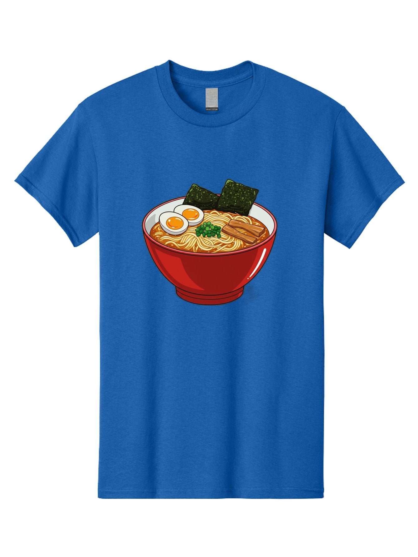 Ramen-Noodles-Bowl Men'S Graphic Tee, 100% Cotton, Comfortable Casual Summer Wear, Machine Washable, Steaming Hot Ramen, Savory Broth, Boiled Egg, Seaweed, Green Onions, Bamboo Shoots, Japanese Cuisine, Comfort Food, Noodle Soup, Asian Flavors Bae720 8