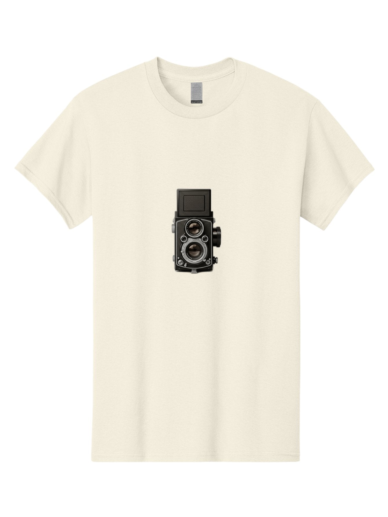 Rolleiflex-Camera Men'S Graphic Tee, 100% Cotton, Comfortable Casual Summer Wear, Machine Washable, Twin Lens Reflex Camera, Vintage Photography, Retro Camera, Photography Equipment, Film Camera, Classic Design, Nostalgic Photography Bae729 10