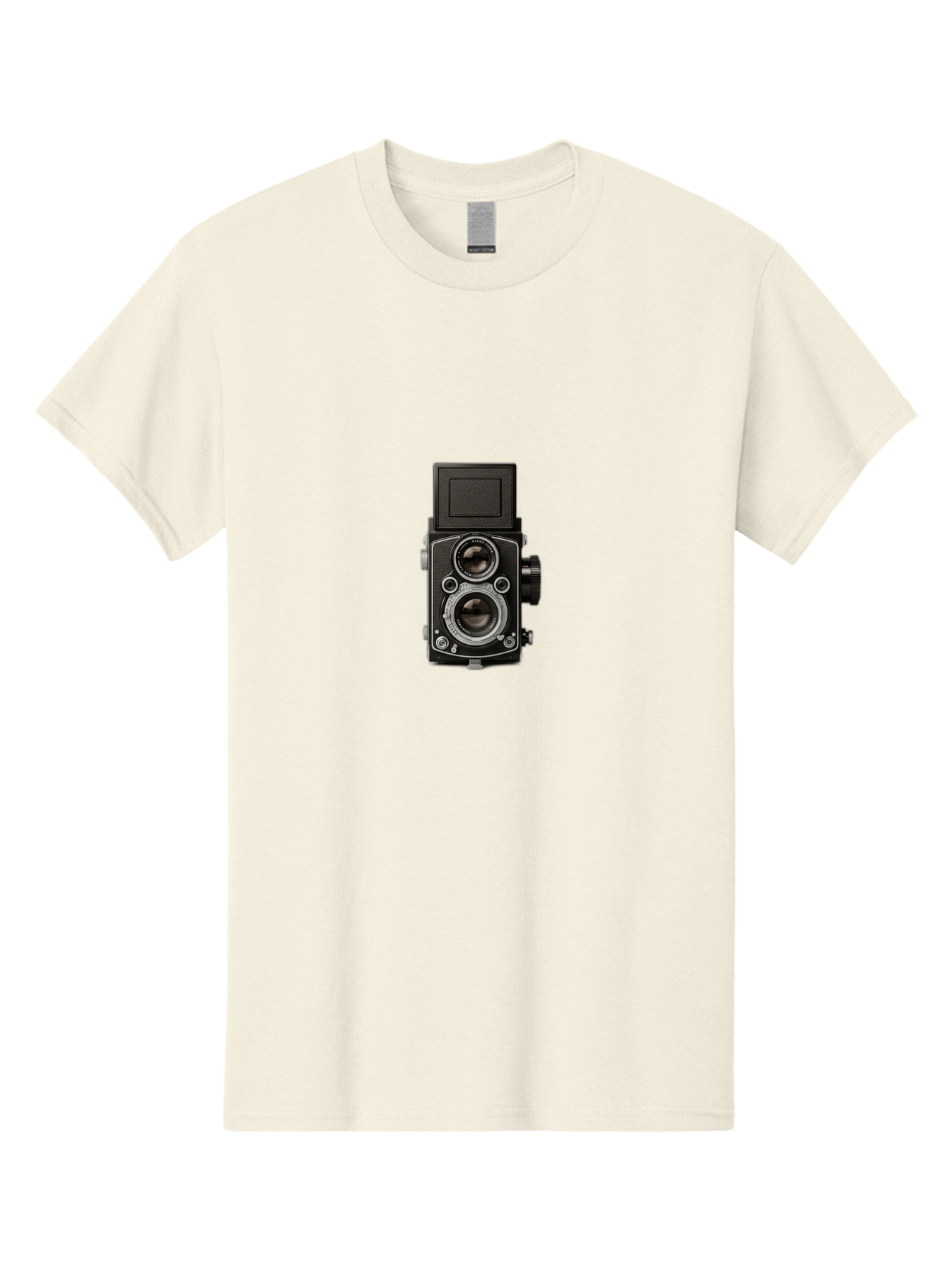 Rolleiflex-Camera Men'S Graphic Tee, 100% Cotton, Comfortable Casual Summer Wear, Machine Washable, Twin Lens Reflex Camera, Vintage Photography, Retro Camera, Photography Equipment, Film Camera, Classic Design, Nostalgic Photography Bae729 14