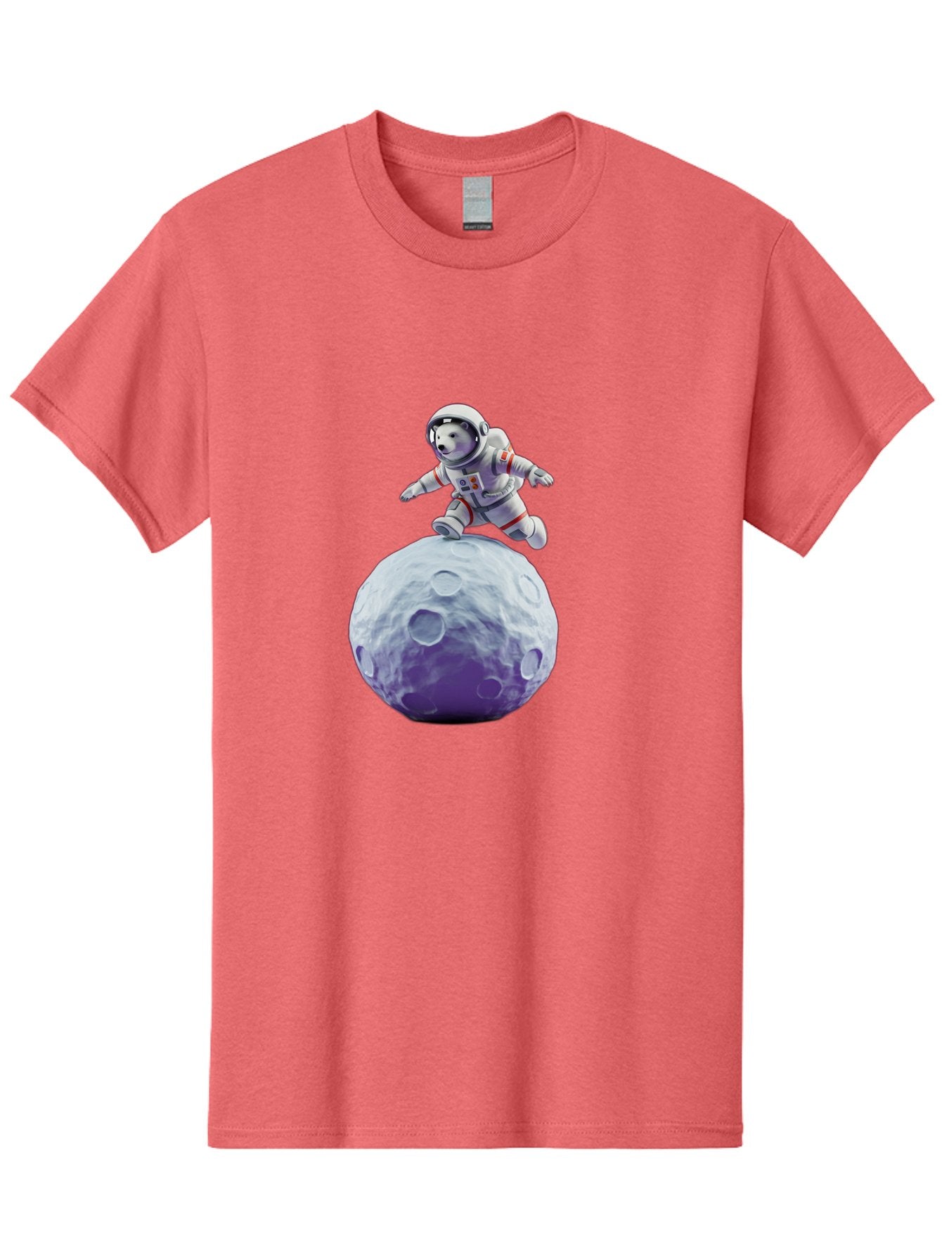 Teddy-Bear-Astronaut Men'S Graphic Tee, 100% Cotton, Comfortable Casual Summer Wear, Machine Washable, Bear Astronaut, Space Suit, Craters, Moon Surface, Lunar Exploration, Space Adventure, Cartoon Astronaut, Funny Space, Adventure Theme, Bae796 14