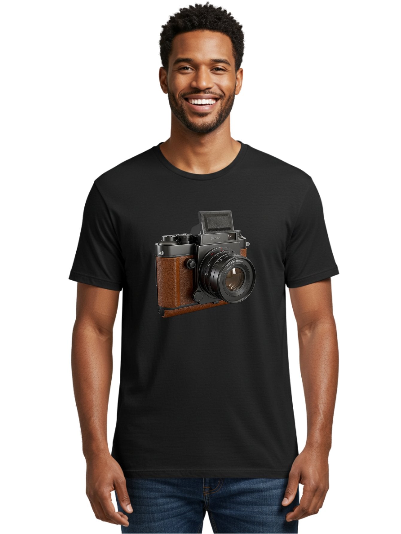 Tlr-Rx-Camera Men'S Graphic Tee, 100% Cotton, Comfortable Casual Summer Wear, Machine Washable, Vintage Camera, Fujifilm X100, Retro Style, Digital Camera, Photography Equipment, Camera Lens, Photographer Gear, Classic Design, Fujifilm Camera Bae802 16
