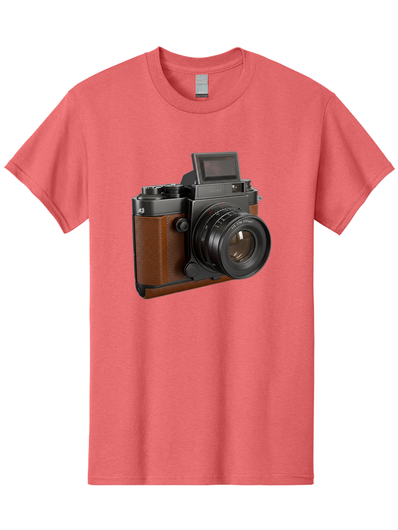 Tlr-Rx-Camera Men'S Graphic Tee, 100% Cotton, Comfortable Casual Summer Wear, Machine Washable, Vintage Camera, Fujifilm X100, Retro Style, Digital Camera, Photography Equipment, Camera Lens, Photographer Gear, Classic Design, Fujifilm Camera Bae802 4