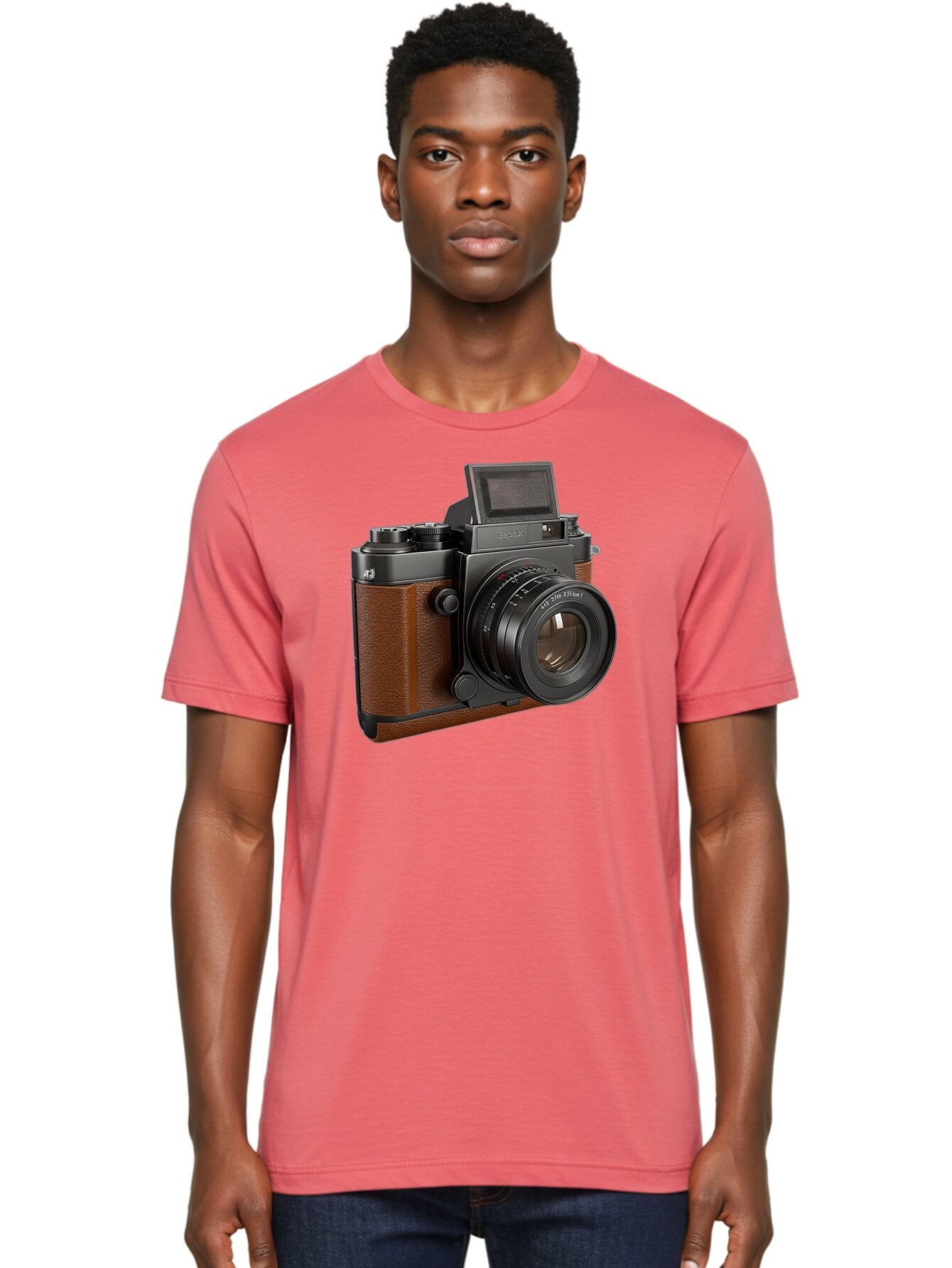 Tlr-Rx-Camera Men'S Graphic Tee, 100% Cotton, Comfortable Casual Summer Wear, Machine Washable, Vintage Camera, Fujifilm X100, Retro Style, Digital Camera, Photography Equipment, Camera Lens, Photographer Gear, Classic Design, Fujifilm Camera Bae802 27