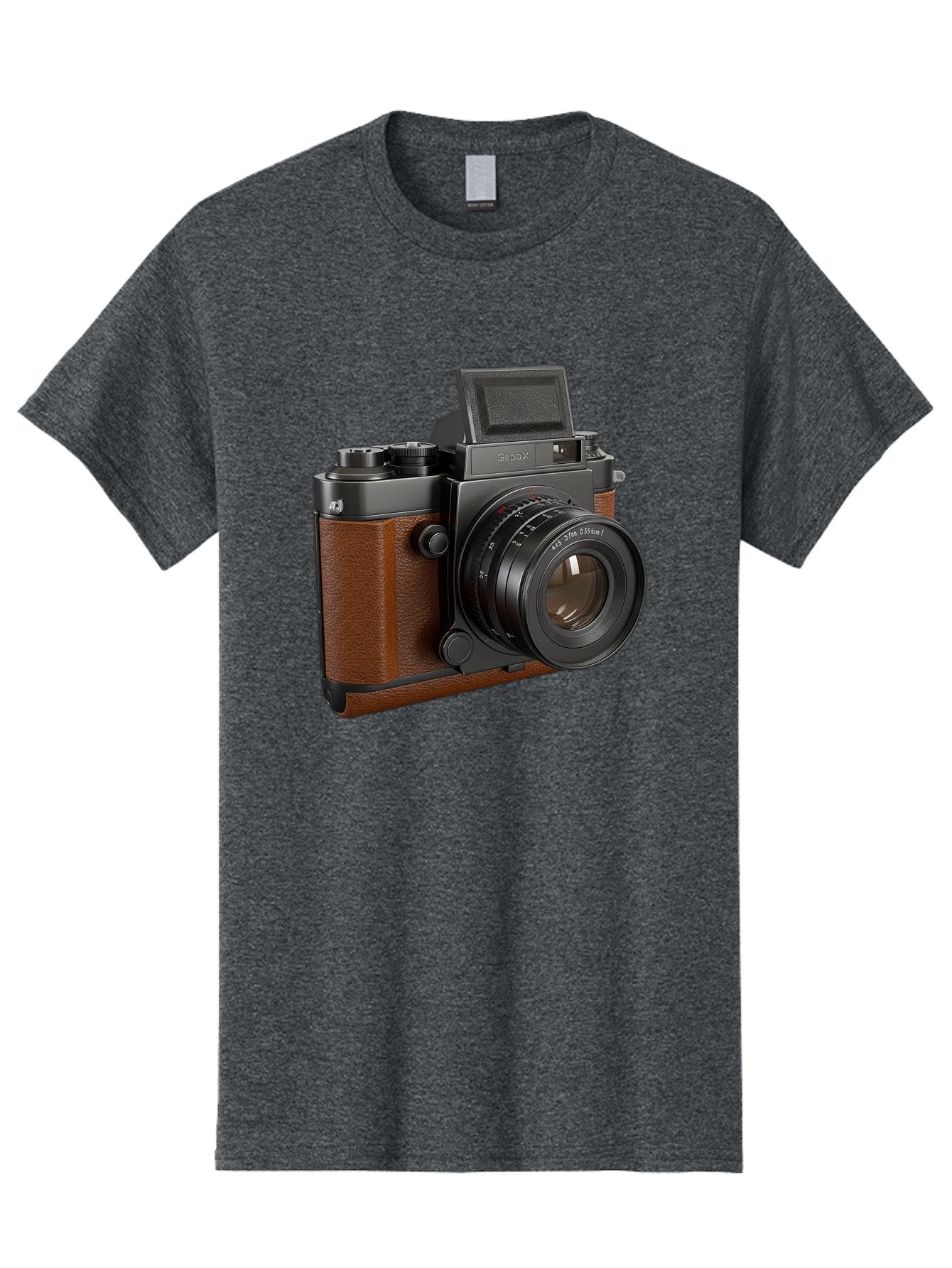 Tlr-Rx-Camera Men'S Graphic Tee, 100% Cotton, Comfortable Casual Summer Wear, Machine Washable, Vintage Camera, Fujifilm X100, Retro Style, Digital Camera, Photography Equipment, Camera Lens, Photographer Gear, Classic Design, Fujifilm Camera Bae802 3