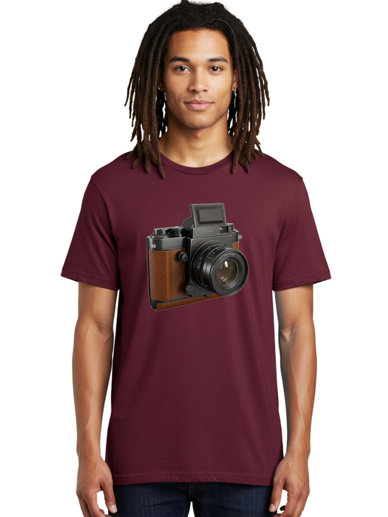 Tlr-Rx-Camera Men'S Graphic Tee, 100% Cotton, Comfortable Casual Summer Wear, Machine Washable, Vintage Camera, Fujifilm X100, Retro Style, Digital Camera, Photography Equipment, Camera Lens, Photographer Gear, Classic Design, Fujifilm Camera Bae802 21