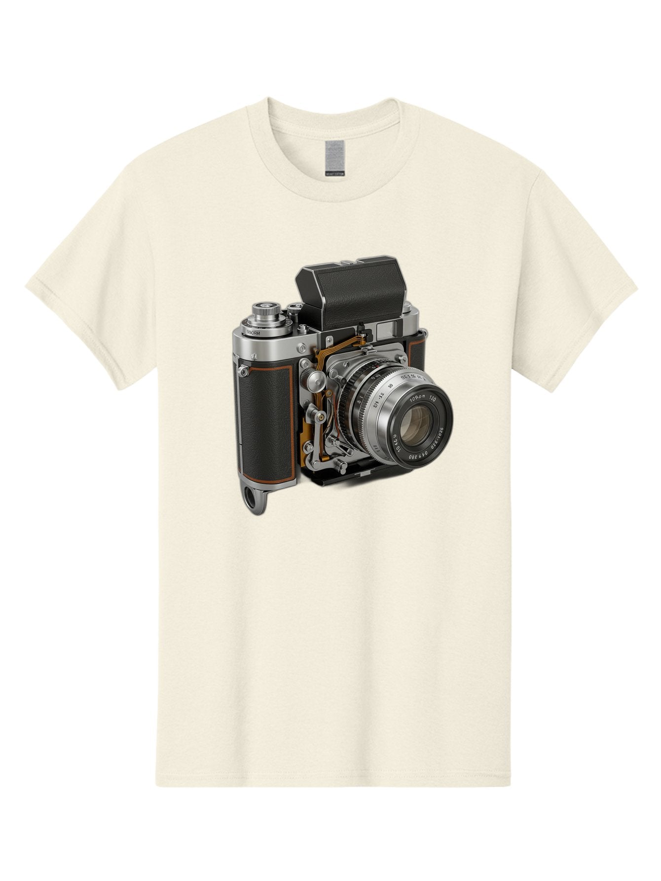 Triotar-Triotar-1-4-5-135 Men'S Graphic Tee, 100% Cotton, Comfortable Casual Summer Wear, Machine Washable, Vintage Camera, Classic Photography, Triotar 50Mm F/2.8 Lens, Retro Camera Body, Antique Camera Equipment, Photography Accessories, Bae803 12