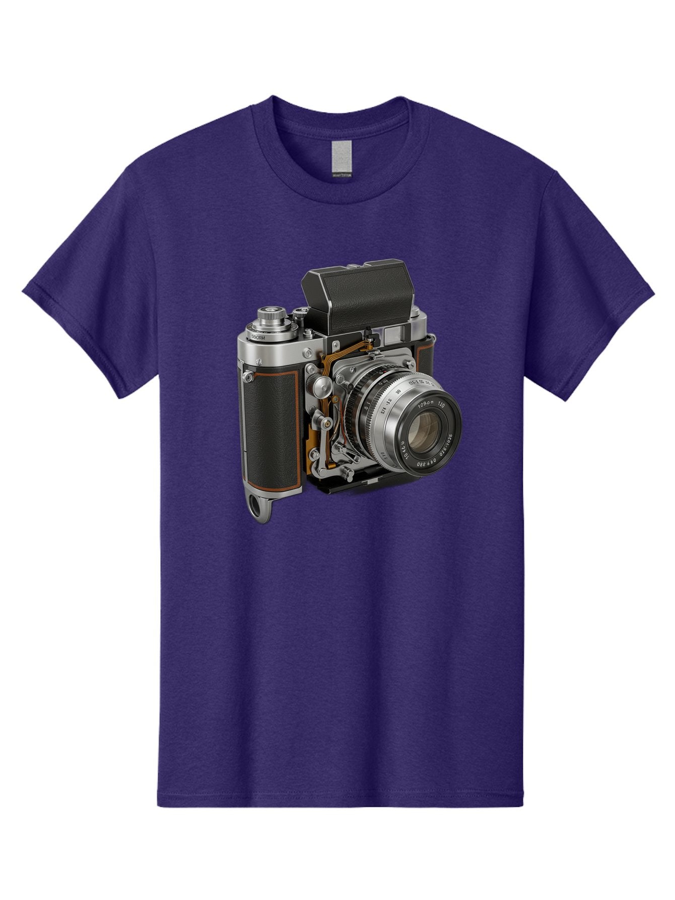 Triotar-Triotar-1-4-5-135 Men'S Graphic Tee, 100% Cotton, Comfortable Casual Summer Wear, Machine Washable, Vintage Camera, Classic Photography, Triotar 50Mm F/2.8 Lens, Retro Camera Body, Antique Camera Equipment, Photography Accessories, Bae803 15