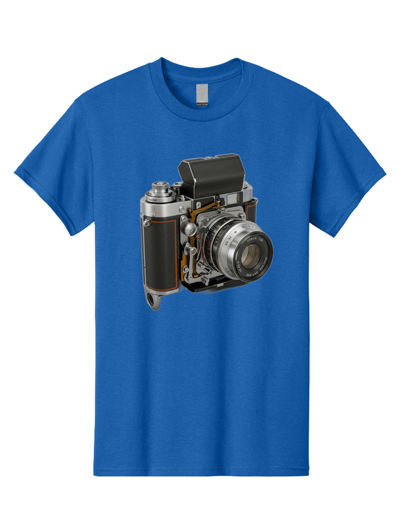 Triotar-Triotar-1-4-5-135 Men'S Graphic Tee, 100% Cotton, Comfortable Casual Summer Wear, Machine Washable, Vintage Camera, Classic Photography, Triotar 50Mm F/2.8 Lens, Retro Camera Body, Antique Camera Equipment, Photography Accessories, Bae803 12