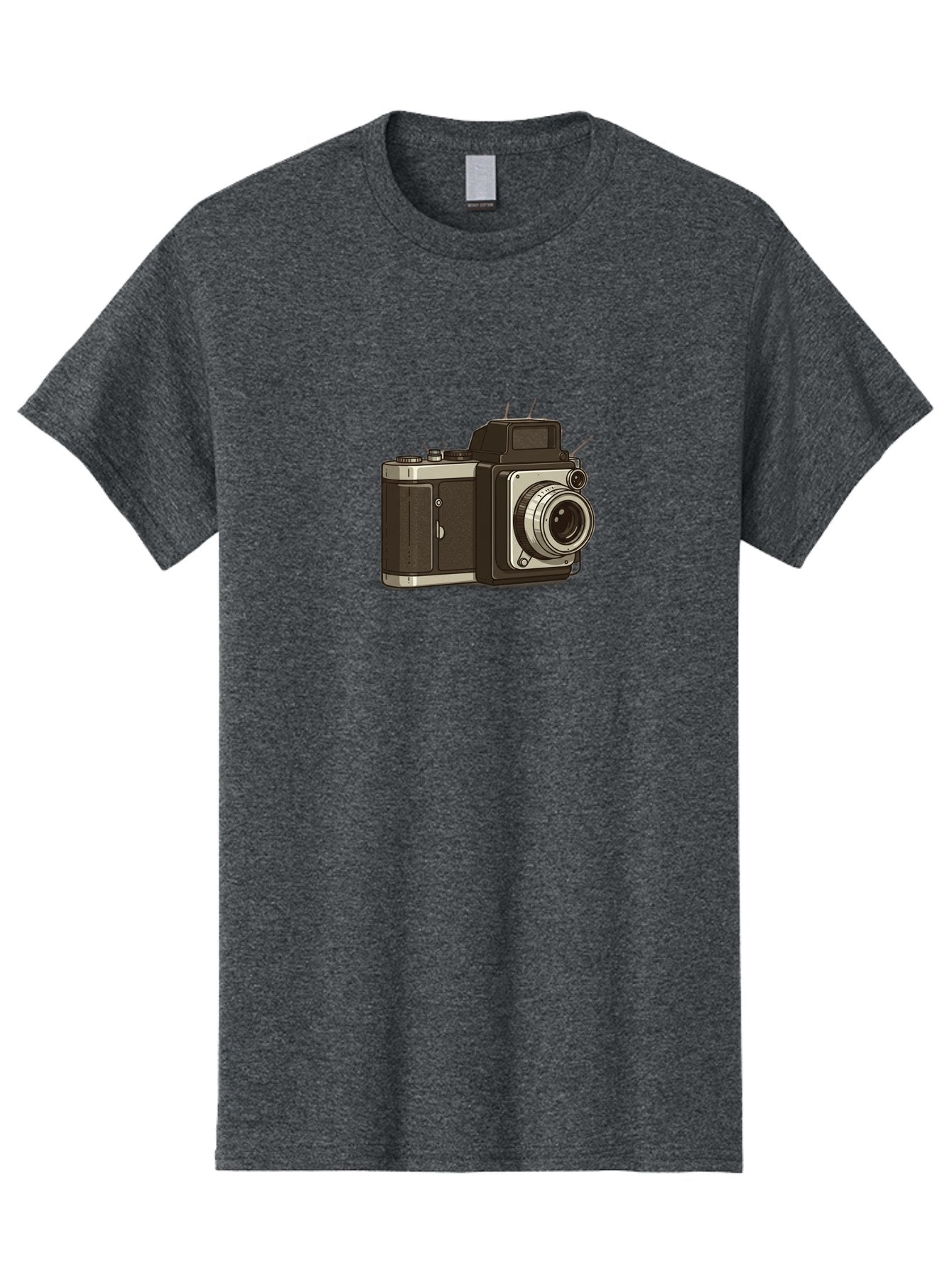 Vintage-Camera-2 Men'S Graphic Tee, 100% Cotton, Comfortable Casual Summer Wear, Machine Washable, Vintage Camera, Retro Photography, Film Camera, Classic Design, Photography Equipment, Nostalgic Feel, Camera Lens Bae806 8