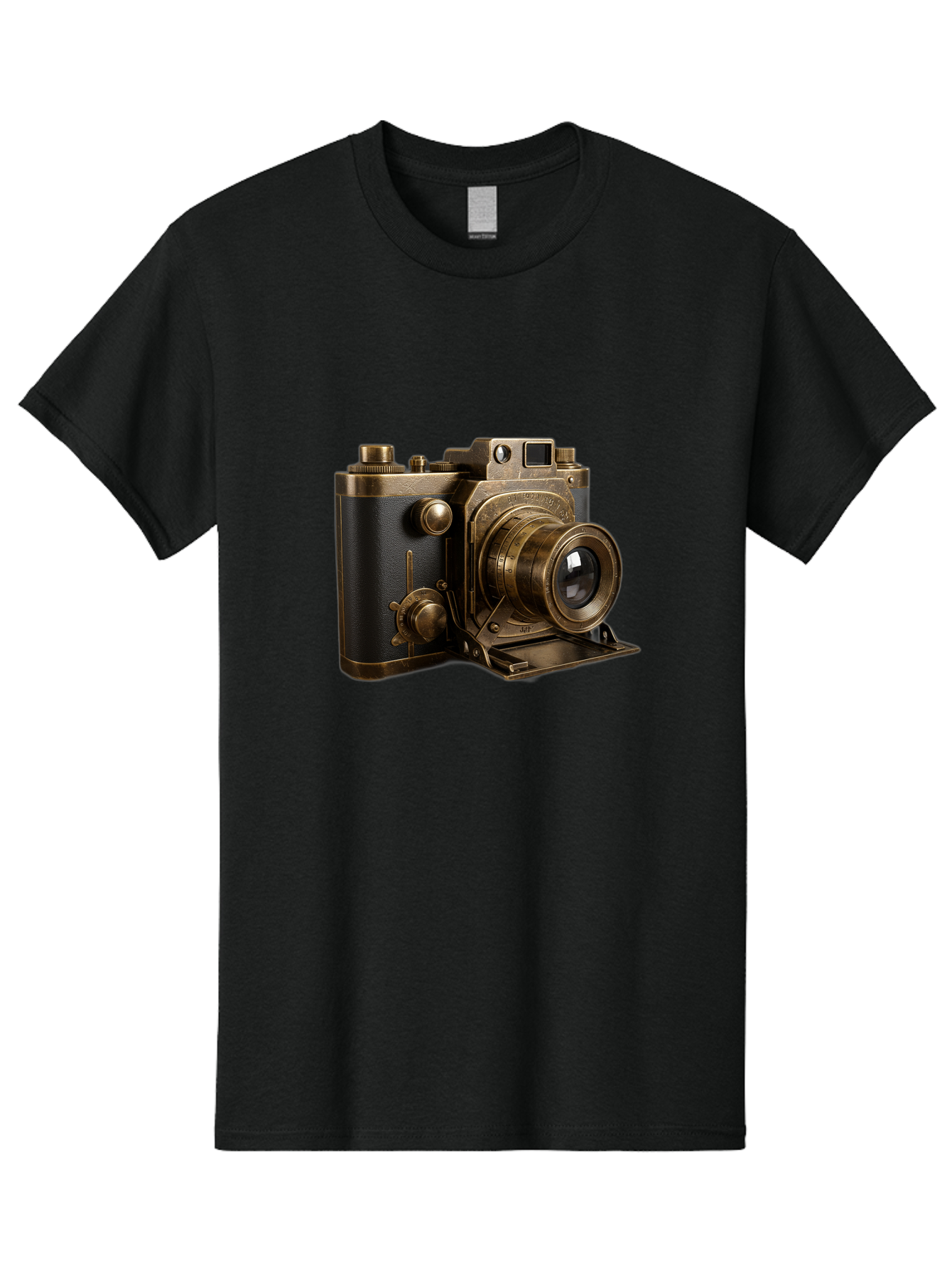 Vintage-Camera-3 Men'S Graphic Tee, 100% Cotton, Comfortable Casual Summer Wear, Machine Washable, Vintage Camera, Antique Photography, Retro Camera Design, Classic Accessories, Nostalgic Photography Equipment Bae807 4