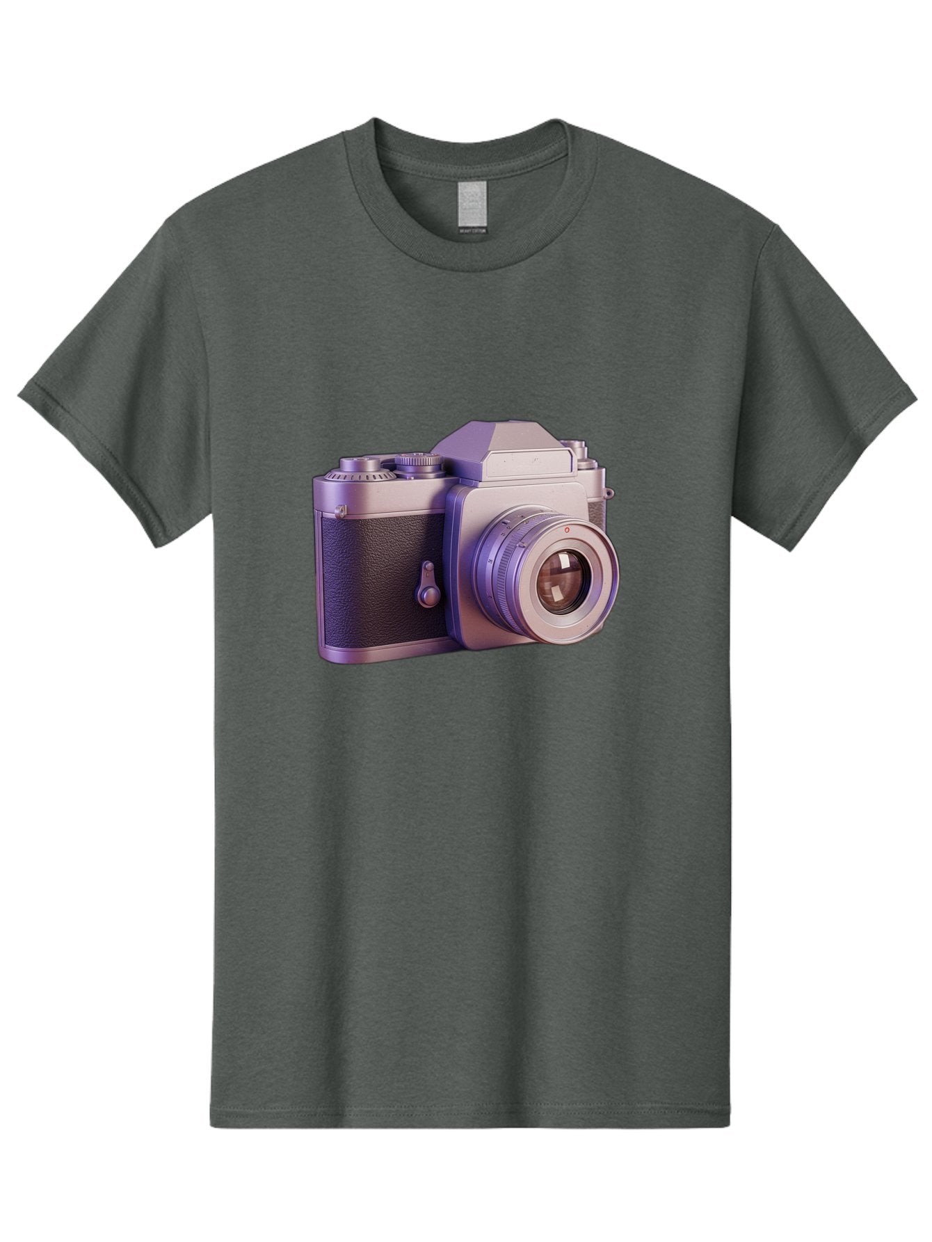 Vintage-Camera-4 Men'S Graphic Tee, 100% Cotton, Comfortable Casual Summer Wear, Machine Washable, Vintage Camera, Old Camera, Retro Photography, Film Camera, Classic Design, Photography Equipment, Camera Lens Bae808 4
