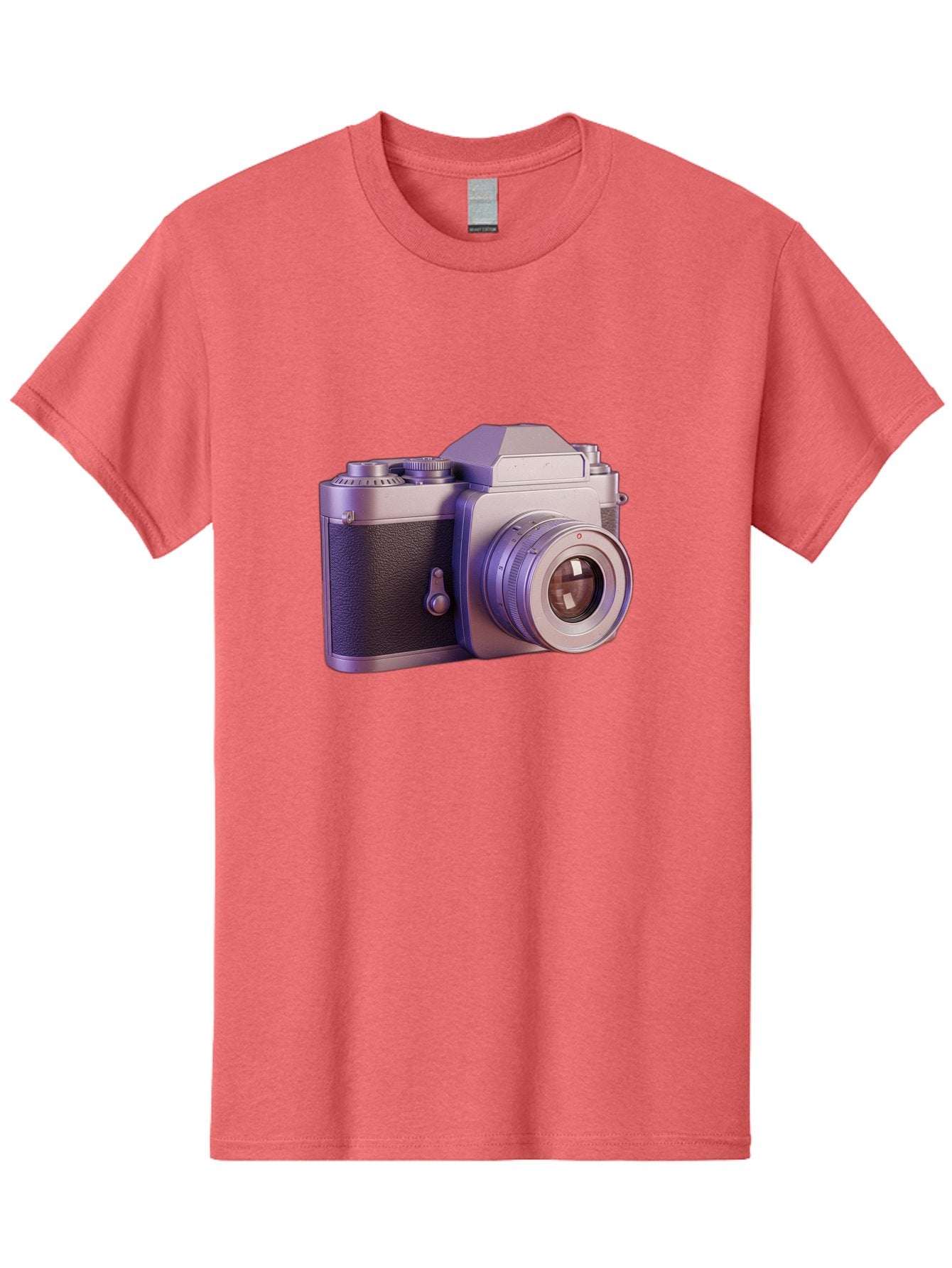 Vintage-Camera-4 Men'S Graphic Tee, 100% Cotton, Comfortable Casual Summer Wear, Machine Washable, Vintage Camera, Old Camera, Retro Photography, Film Camera, Classic Design, Photography Equipment, Camera Lens Bae808