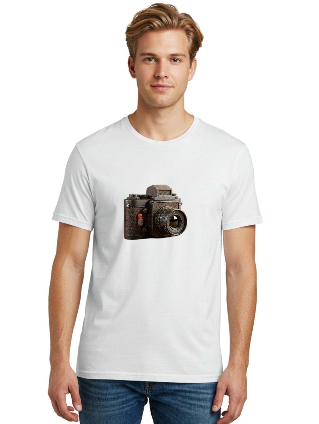 Vintage-Camera-5 Men'S Graphic Tee, 100% Cotton, Comfortable Casual Summer Wear, Machine Washable, Vintage Camera, Old Camera, Retro Photography, Film Camera, Classic Design, Analog Photography, Nostalgic Feel, Camera Equipment Bae809 20